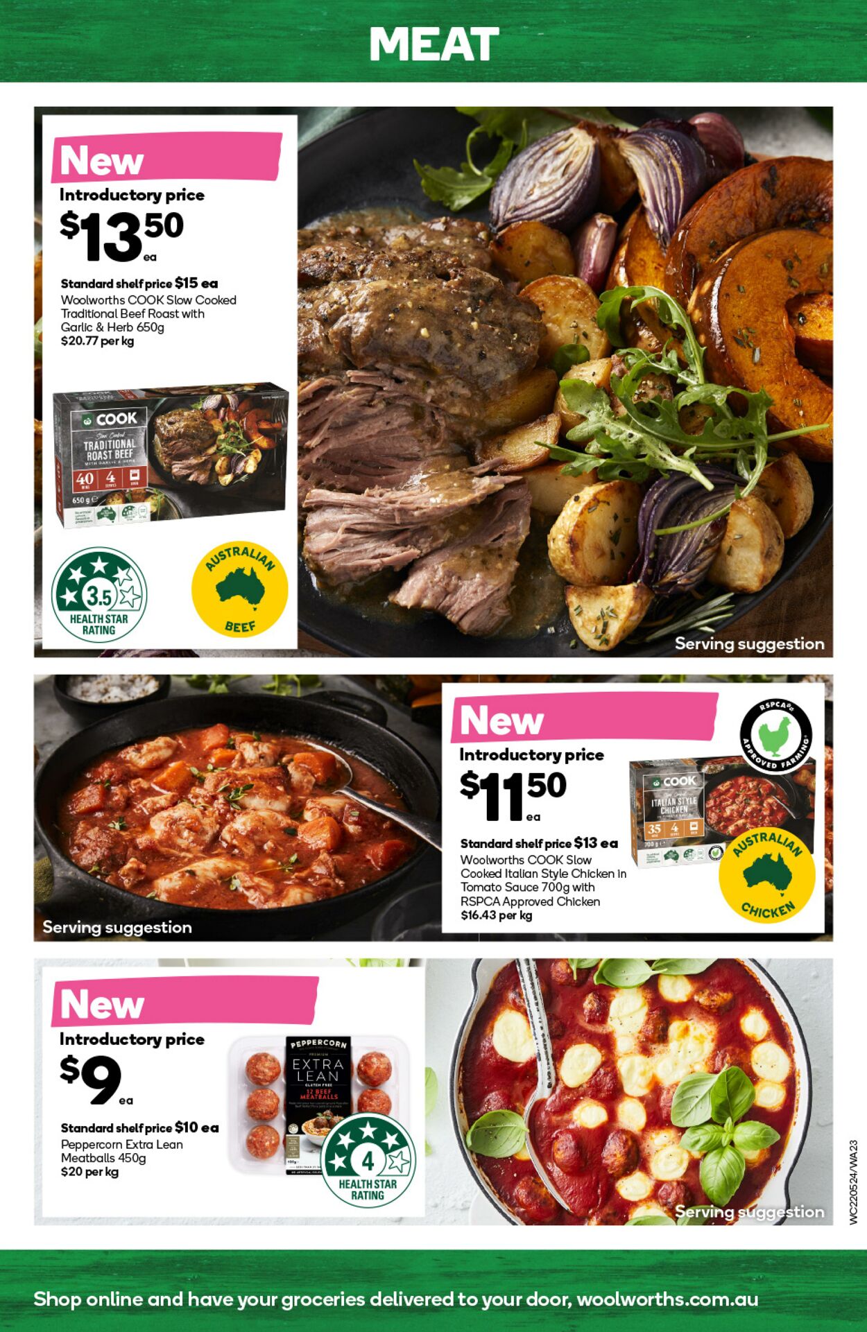 Catalogue Woolworths 22.05.2024 - 28.05.2024