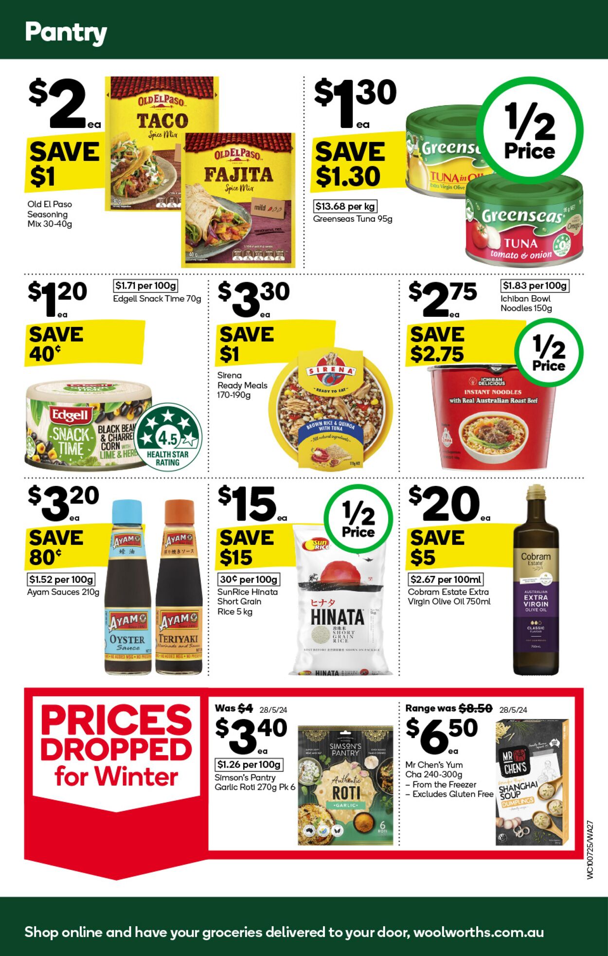 Catalogue Woolworths 10.07.2024 - 16.07.2024