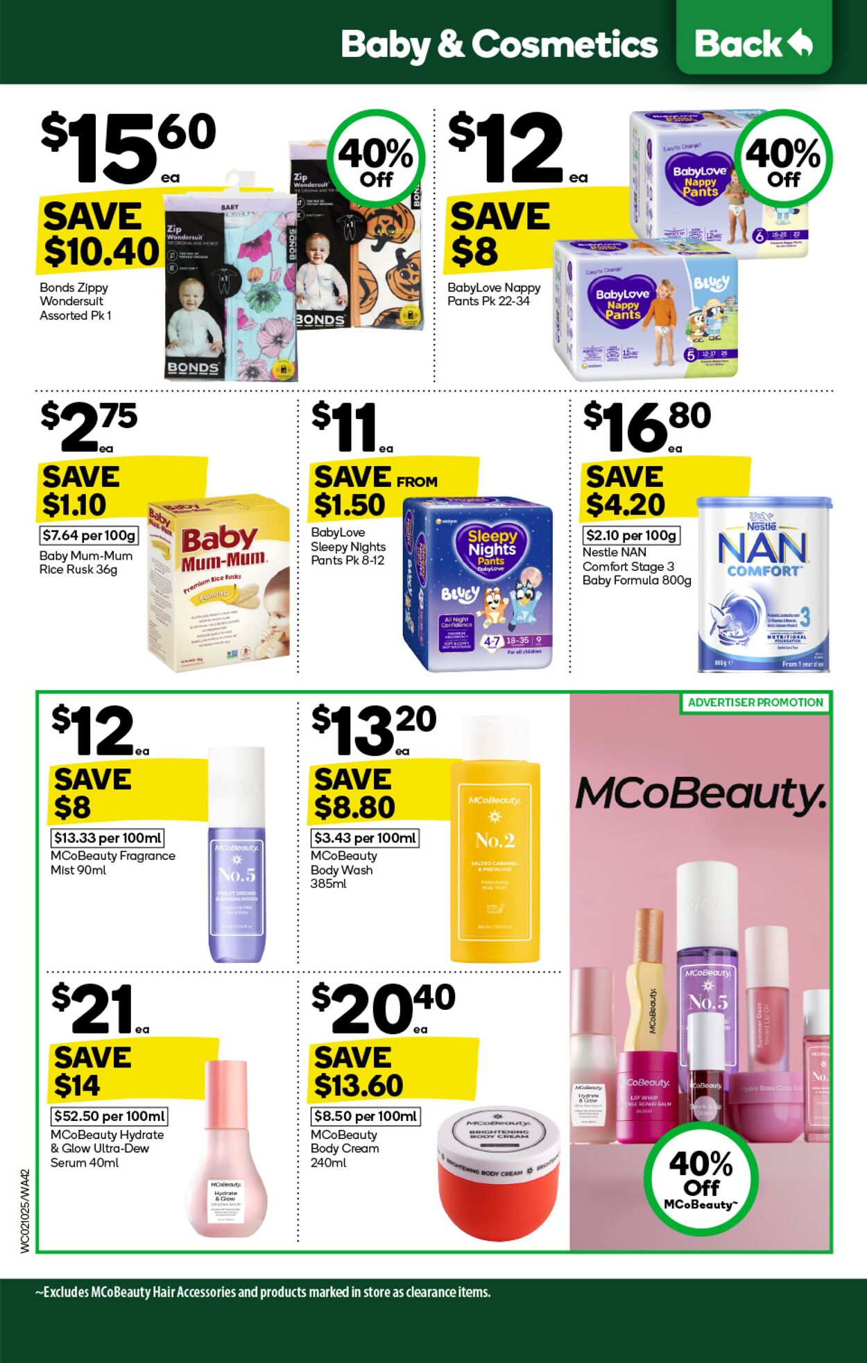 Catalogue Woolworths 02.10.2024 - 08.10.2024