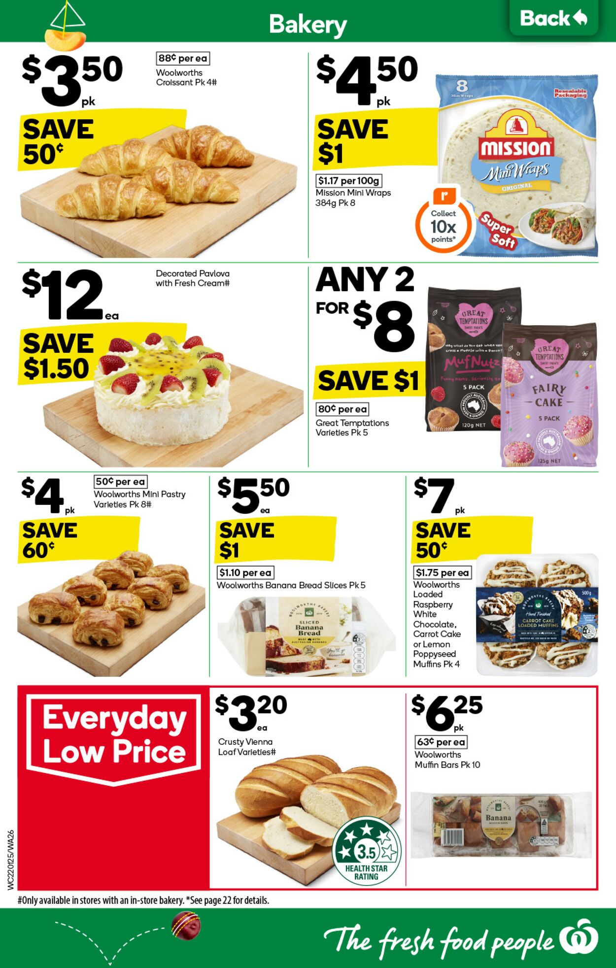 Catalogue Woolworths 22.01.2025 - 28.01.2025