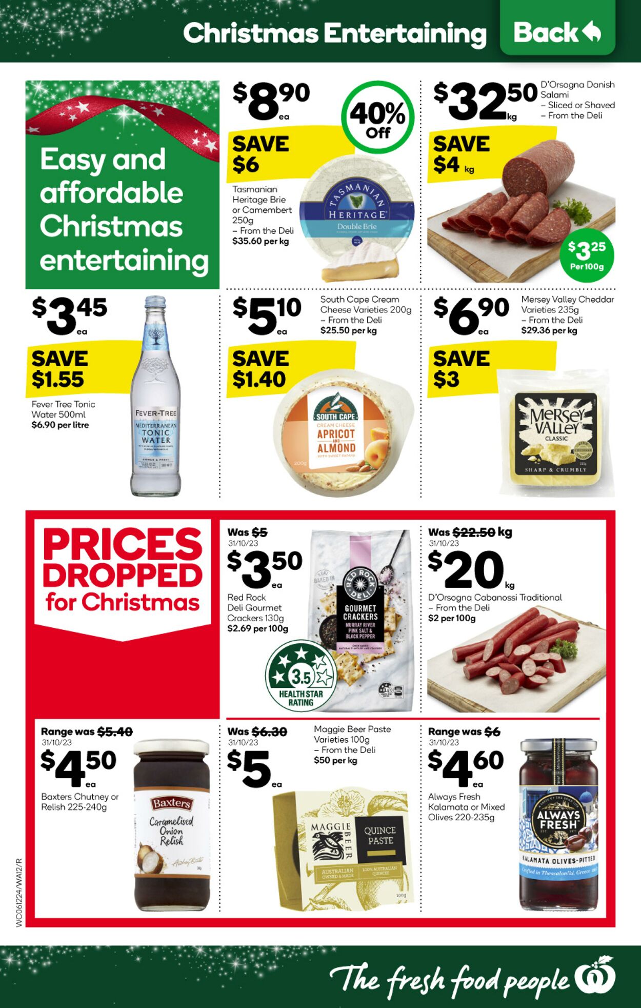 Catalogue Woolworths 06.12.2023 - 12.12.2023
