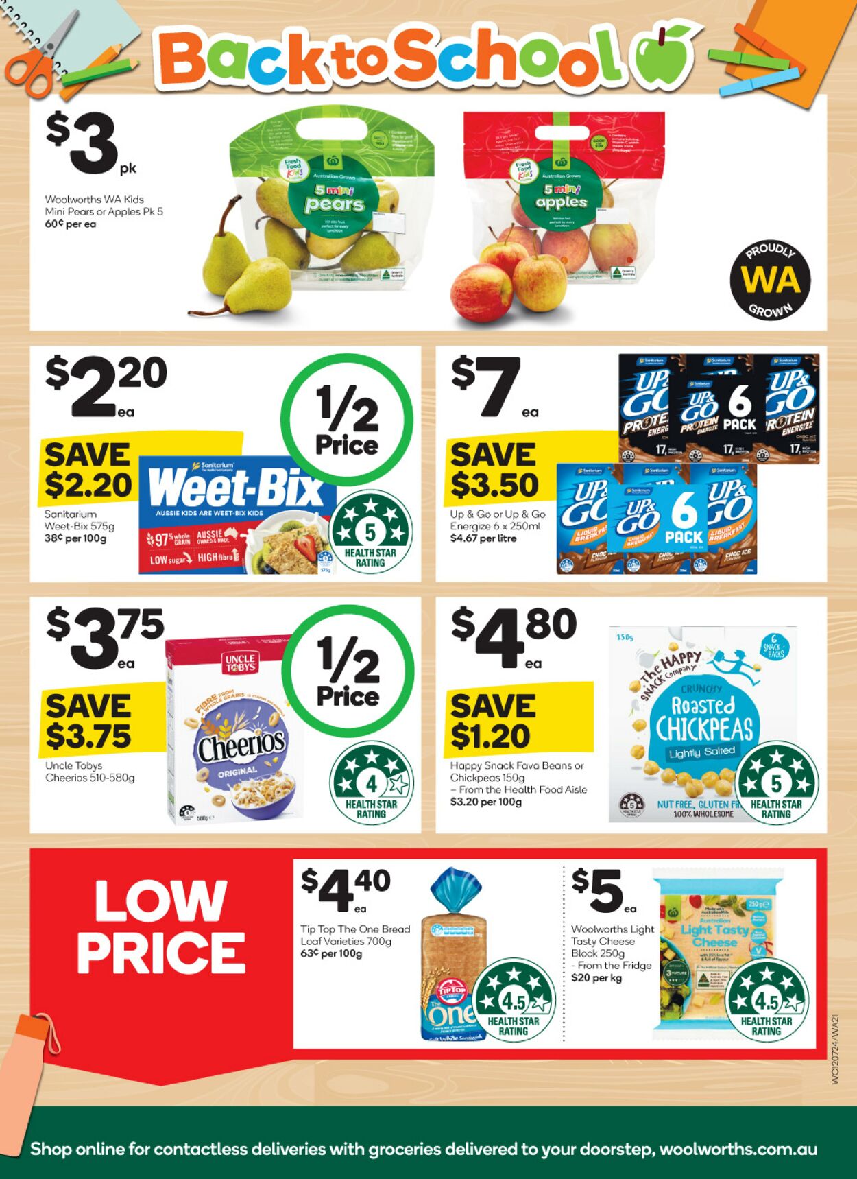 Catalogue Woolworths 12.07.2023 - 18.07.2023