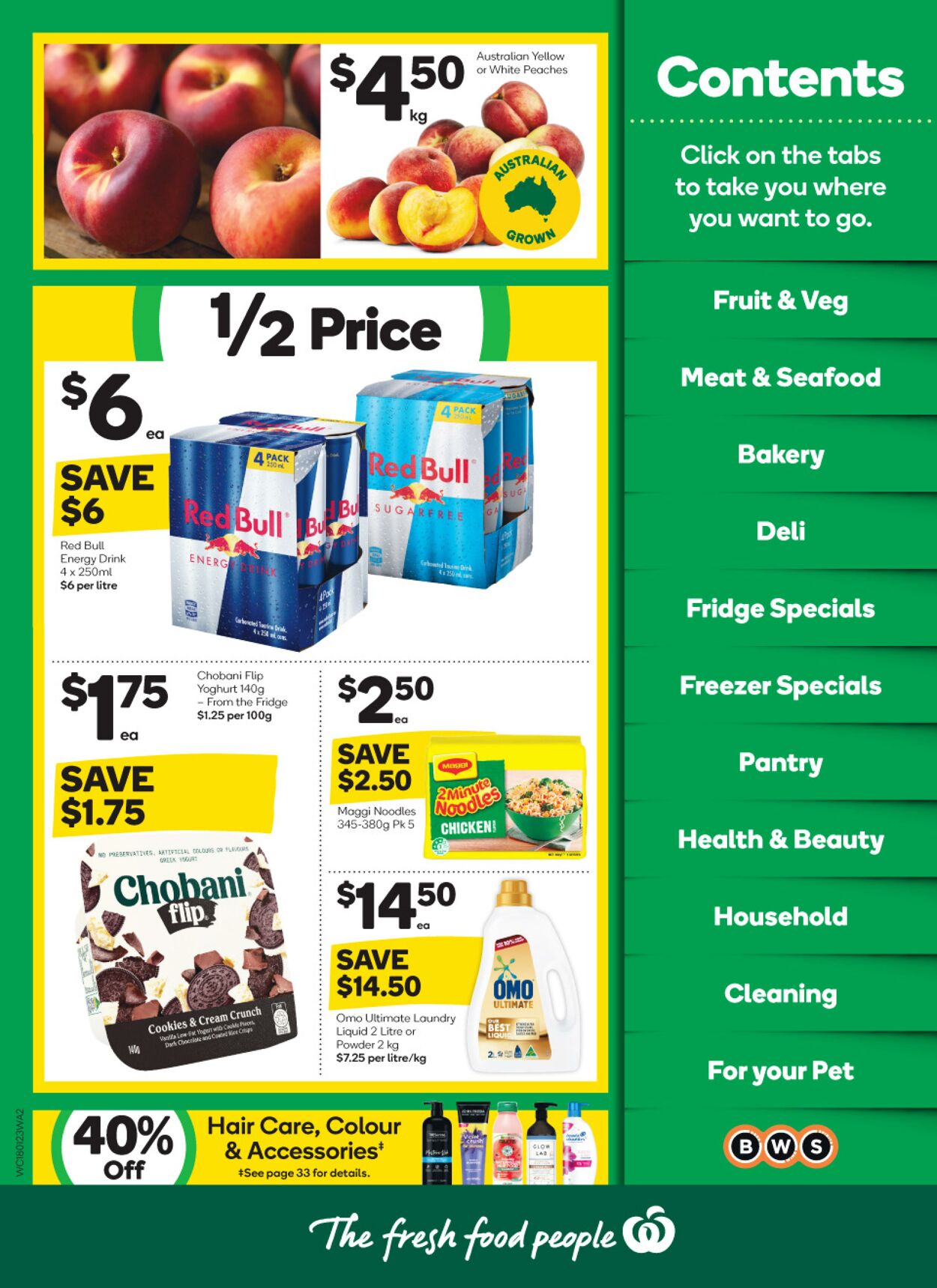 Catalogue Woolworths 18.01.2023 - 24.01.2023
