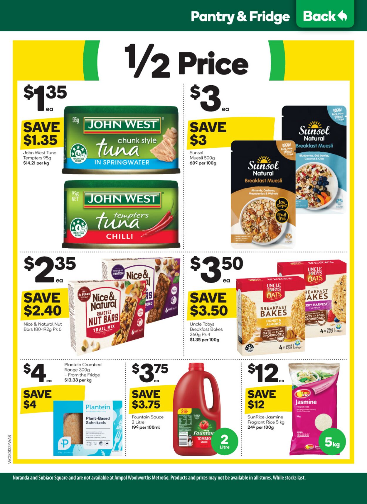 Catalogue Woolworths 18.01.2023 - 24.01.2023