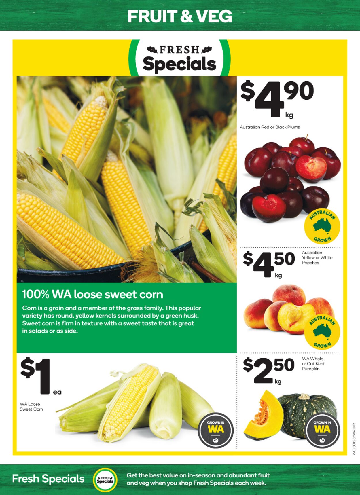 Catalogue Woolworths 18.01.2023 - 24.01.2023