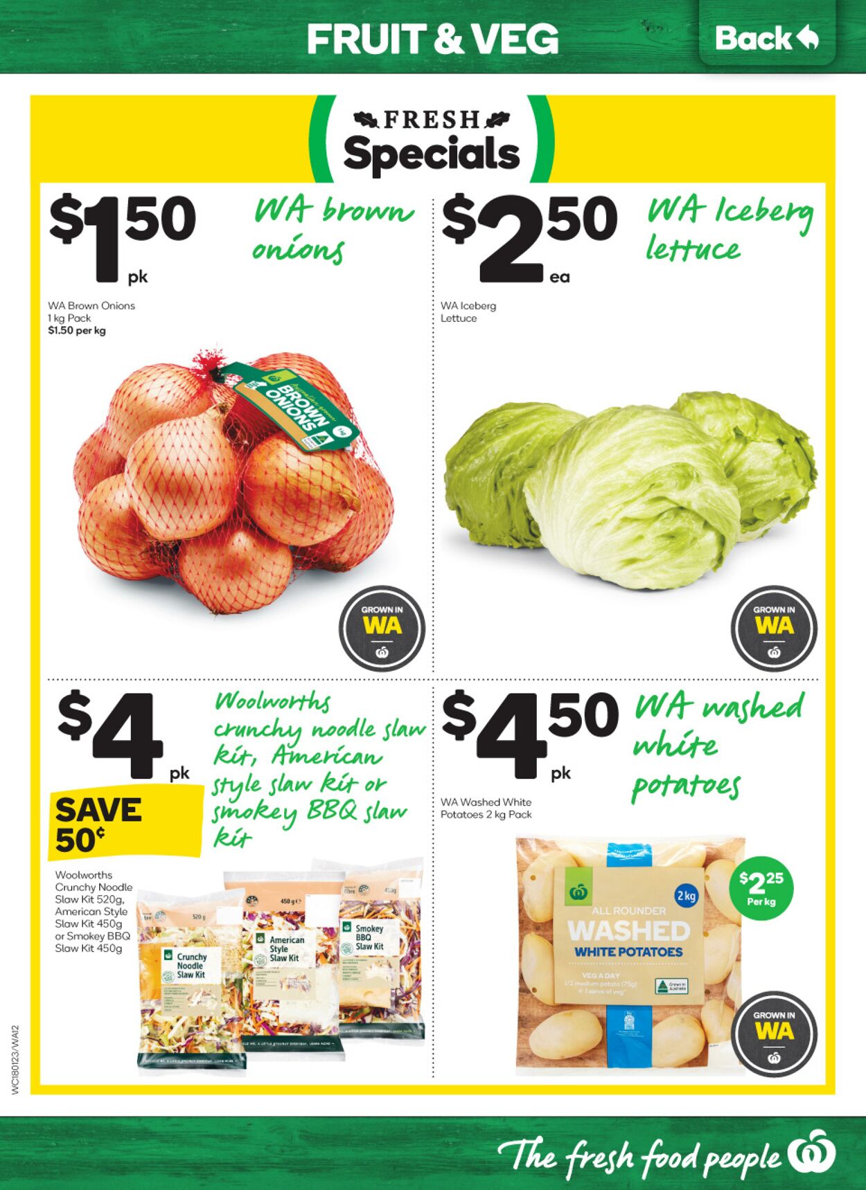 Catalogue Woolworths 18.01.2023 - 24.01.2023