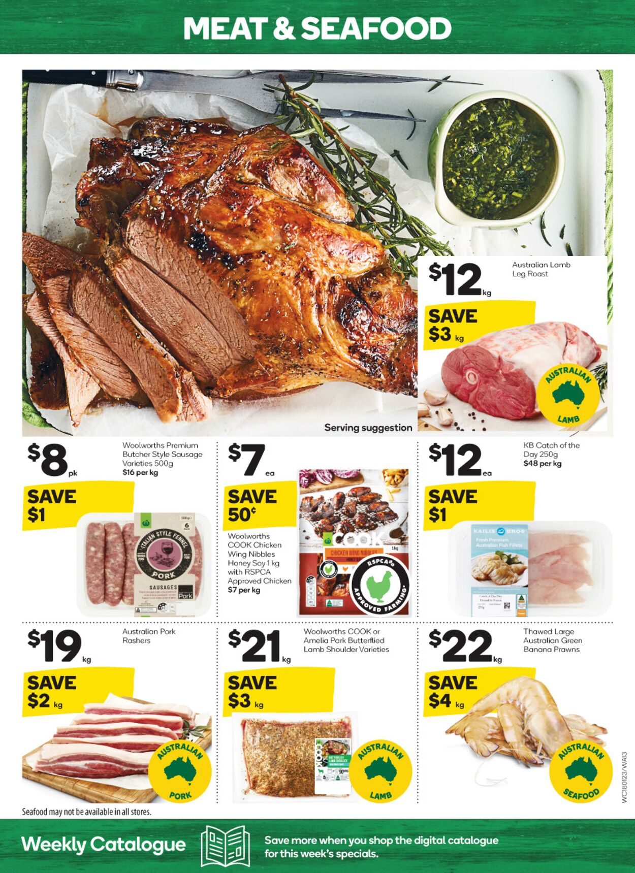 Catalogue Woolworths 18.01.2023 - 24.01.2023