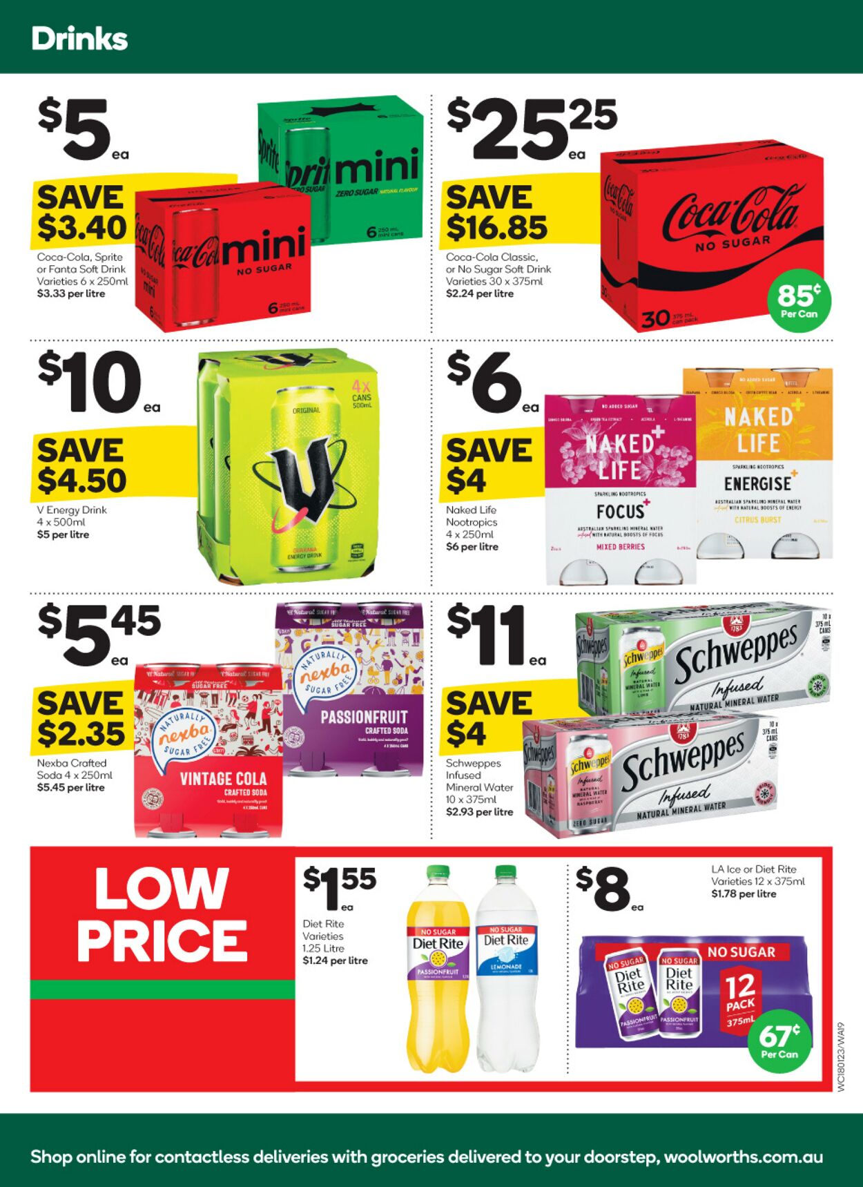 Catalogue Woolworths 18.01.2023 - 24.01.2023