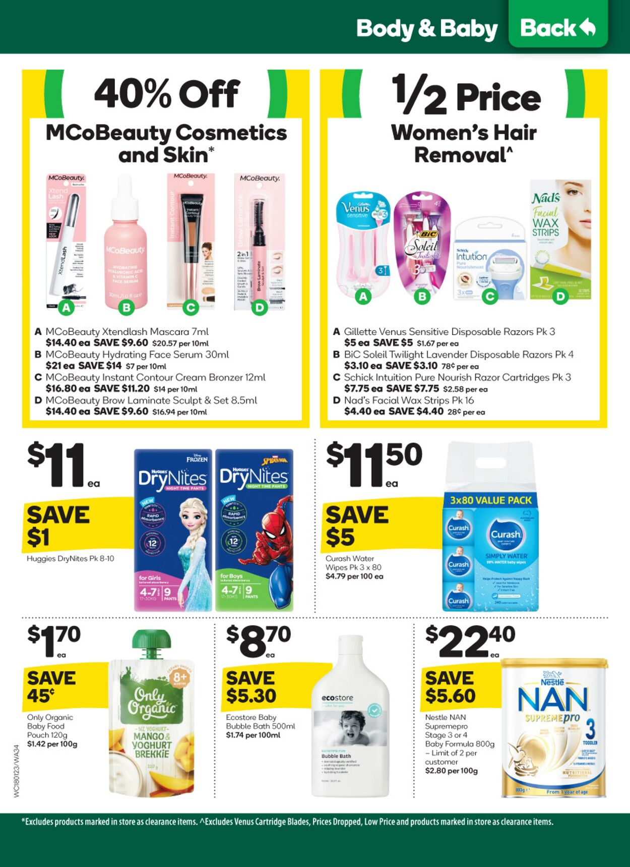 Catalogue Woolworths 18.01.2023 - 24.01.2023