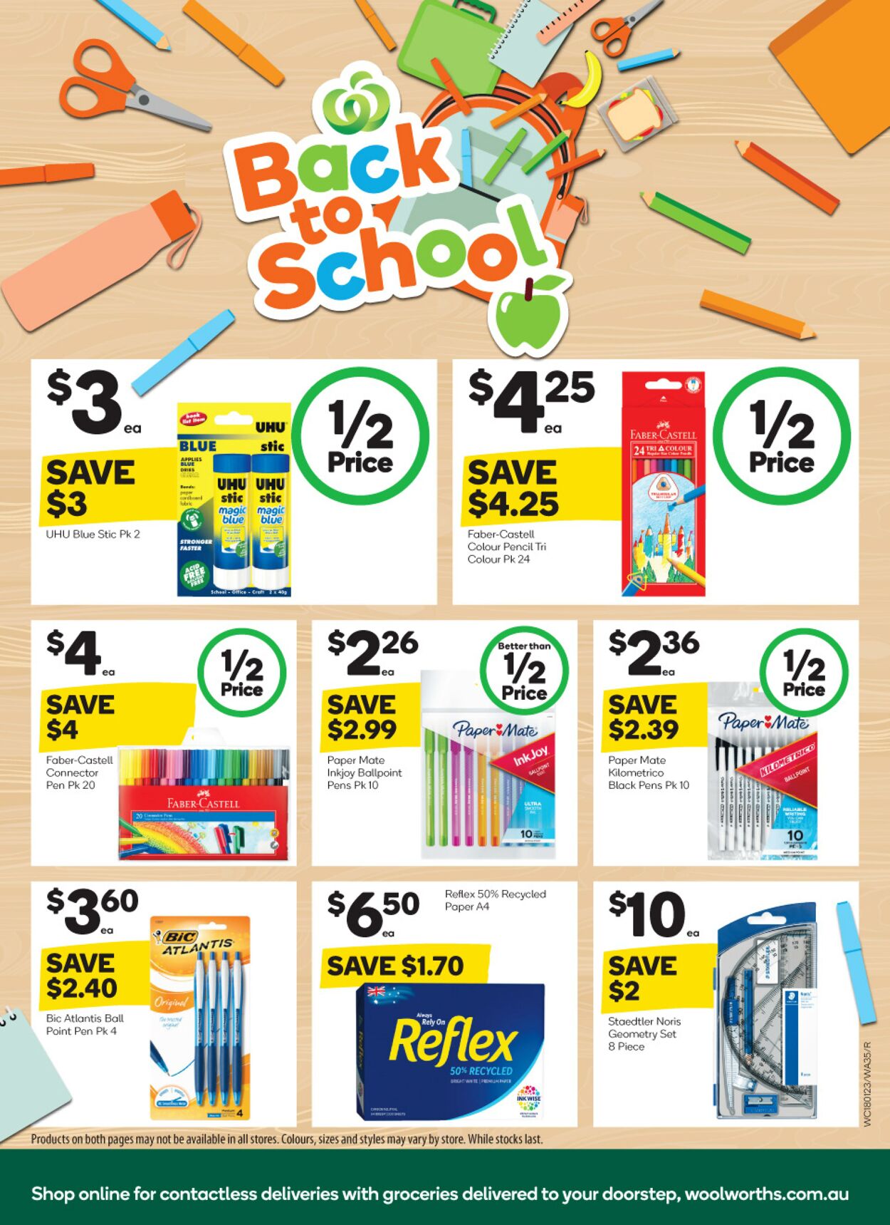 Catalogue Woolworths 18.01.2023 - 24.01.2023