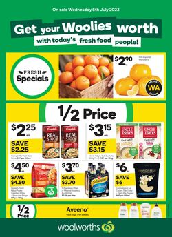 Catalogue Woolworths 05.07.2023 - 11.07.2023