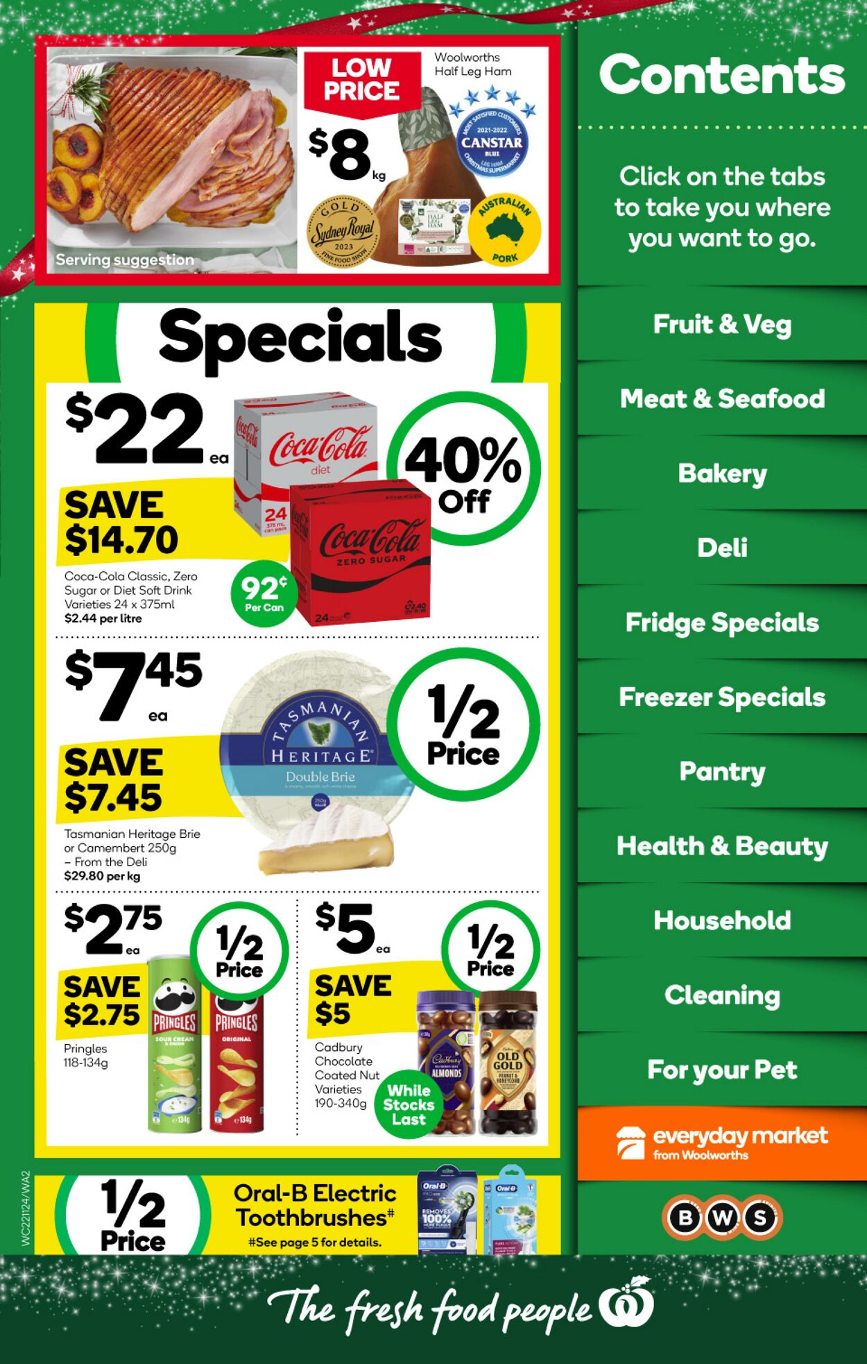 Catalogue Woolworths 22.11.2023 - 28.11.2023