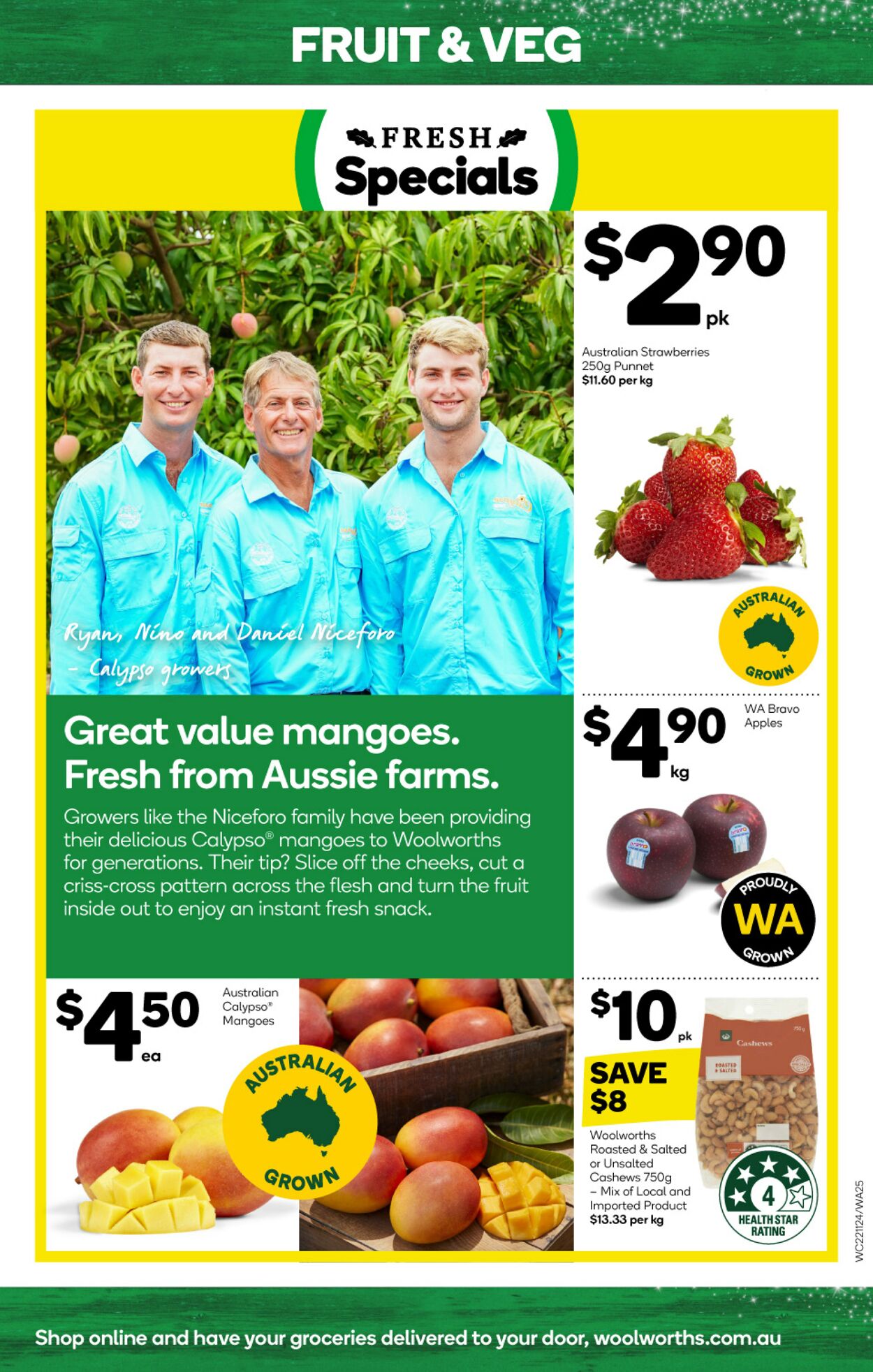 Catalogue Woolworths 22.11.2023 - 28.11.2023