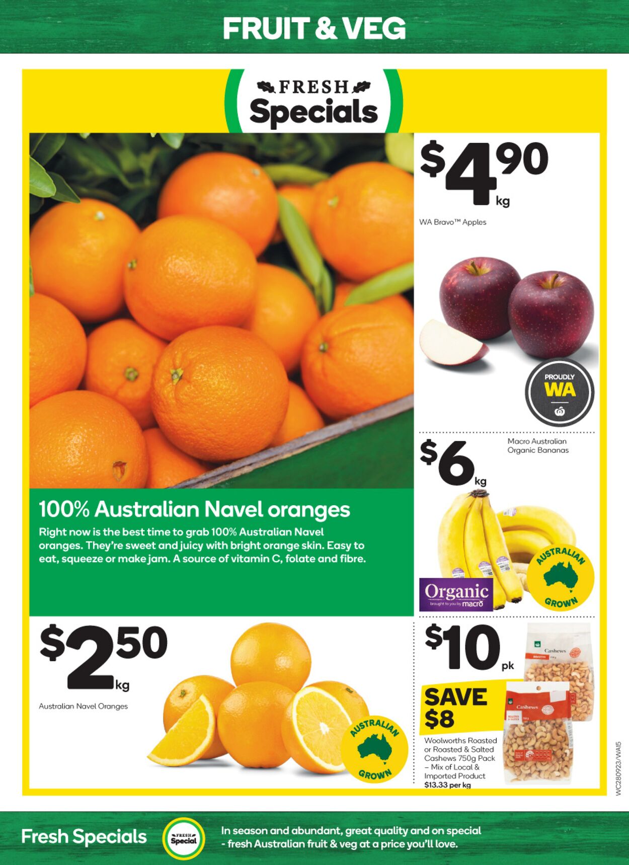 Catalogue Woolworths 28.09.2022 - 04.10.2022