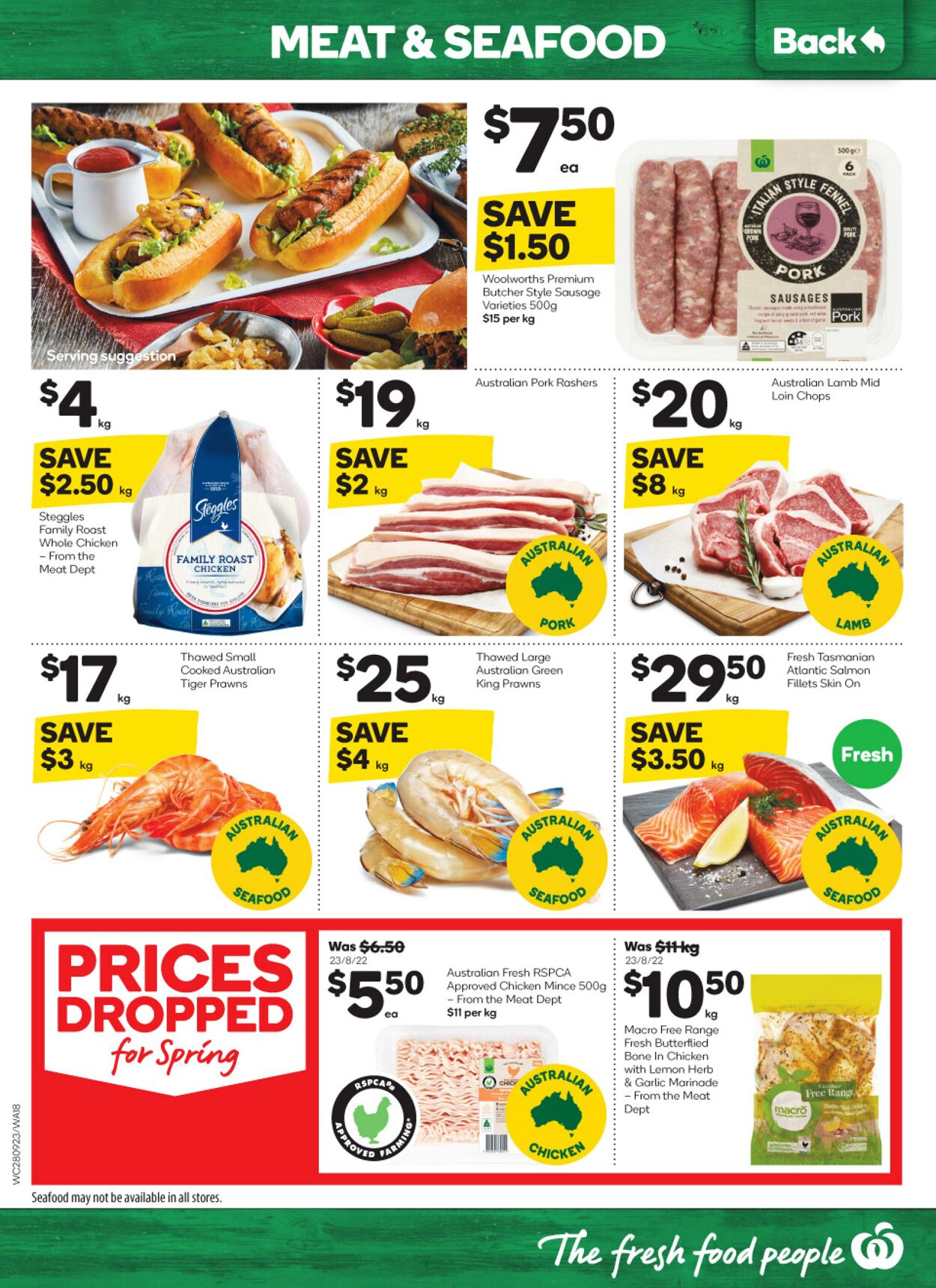 Catalogue Woolworths 28.09.2022 - 04.10.2022