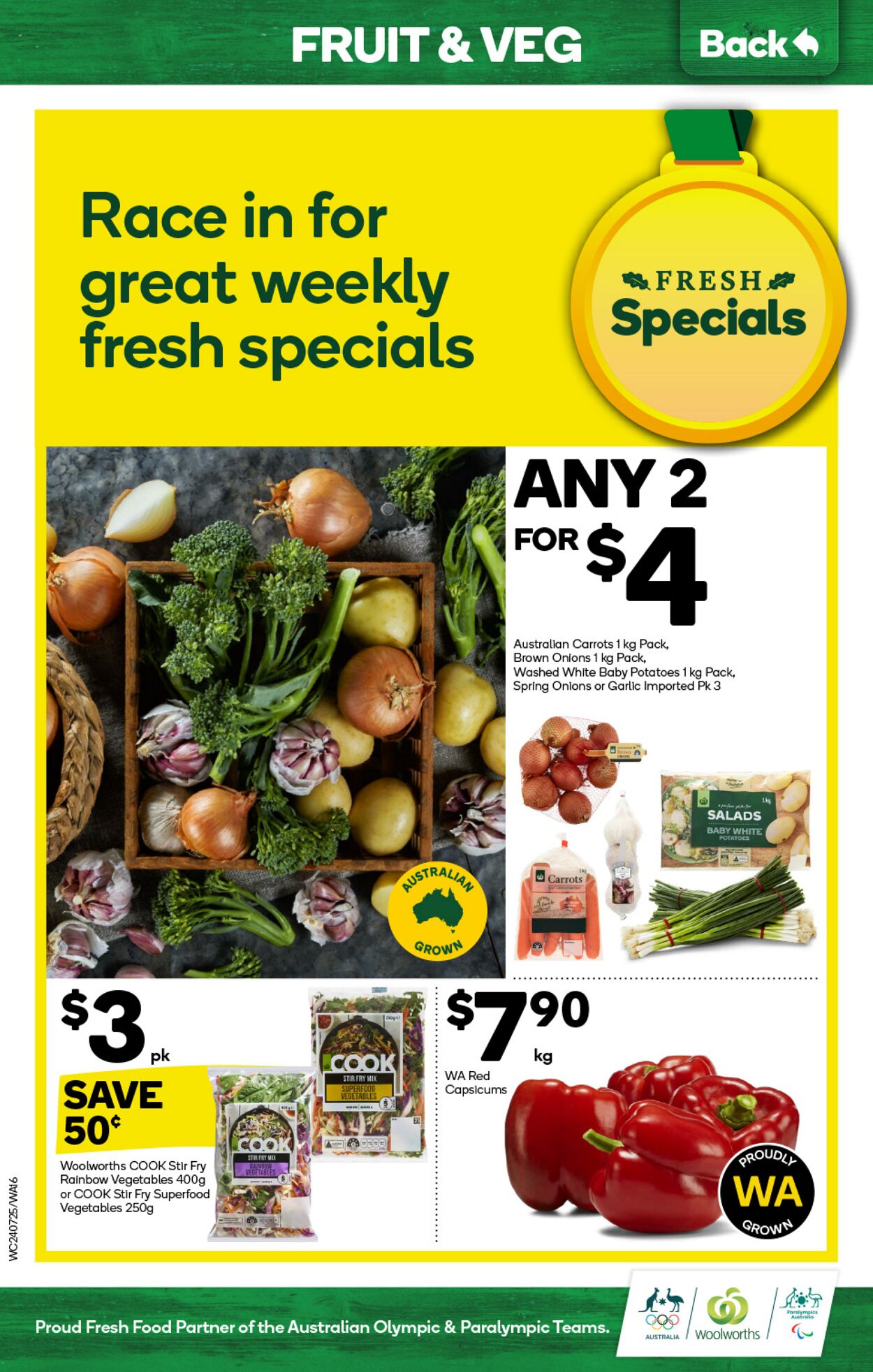 Catalogue Woolworths 24.07.2024 - 30.07.2024