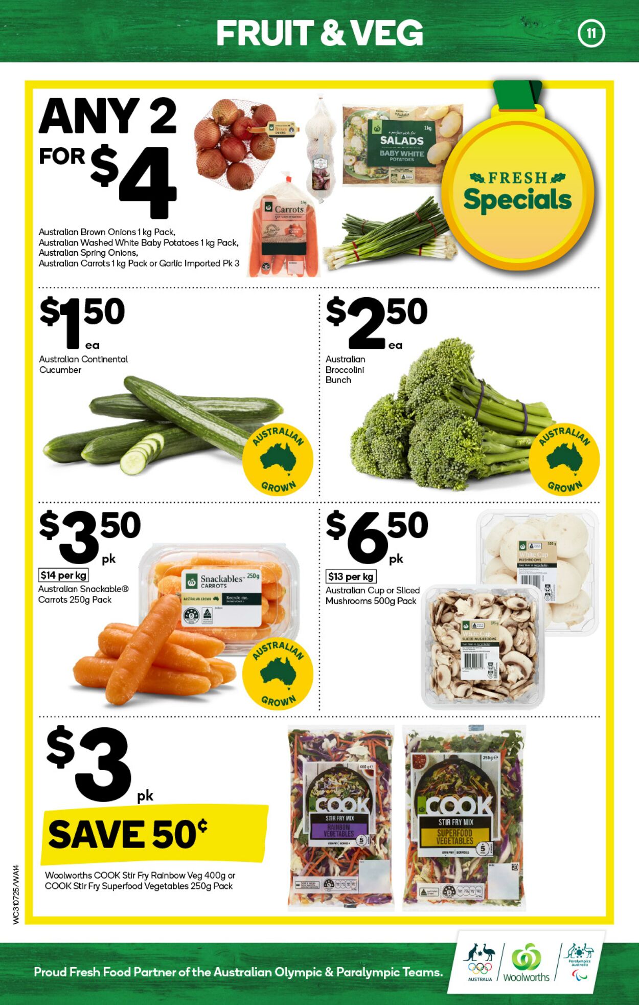 Catalogue Woolworths 31.07.2024 - 06.08.2024