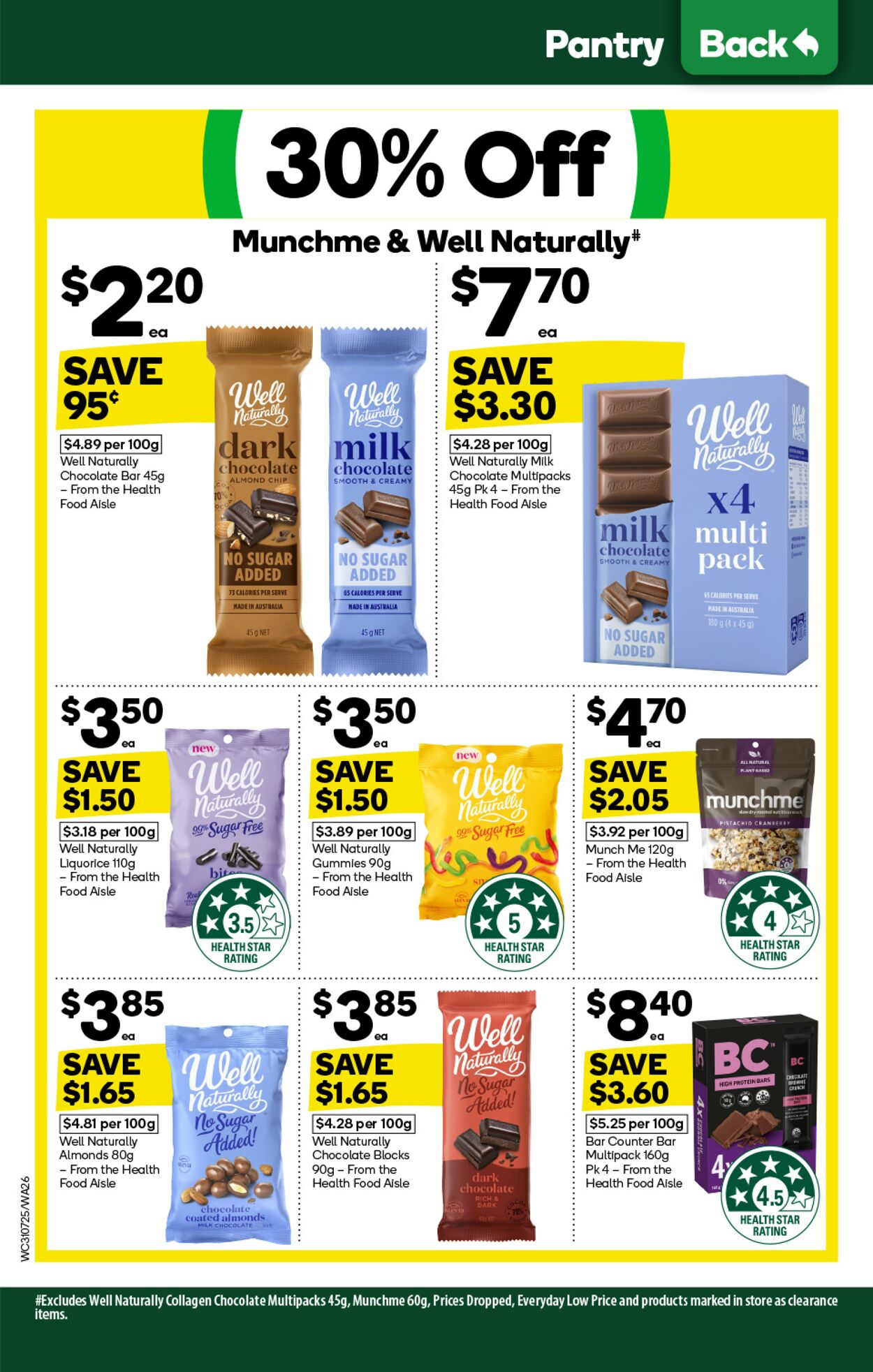 Catalogue Woolworths 31.07.2024 - 06.08.2024