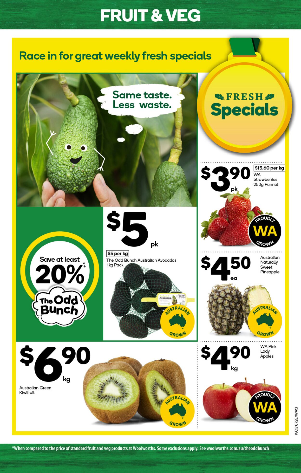 Catalogue Woolworths 31.07.2024 - 06.08.2024