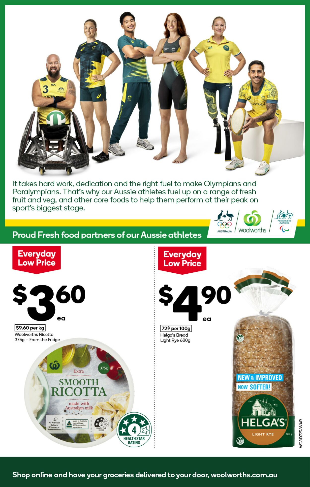 Catalogue Woolworths 31.07.2024 - 06.08.2024