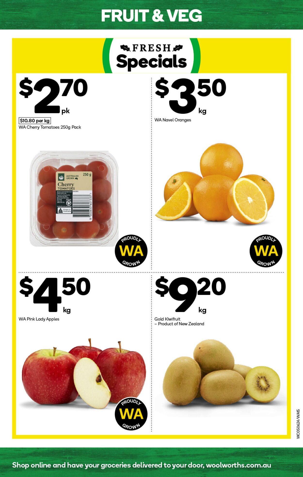 Catalogue Woolworths 05.06.2024 - 11.06.2024