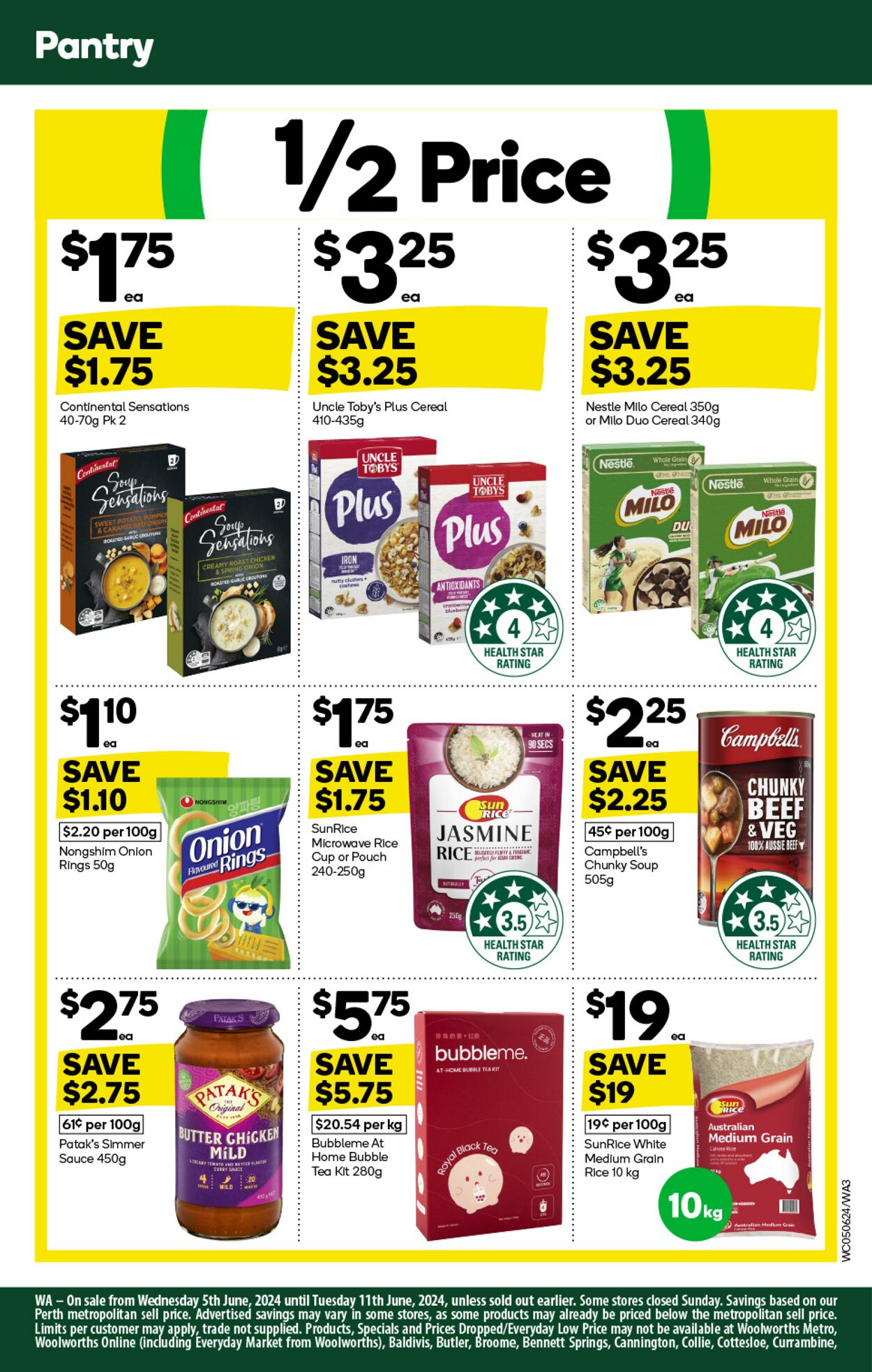 Catalogue Woolworths 05.06.2024 - 11.06.2024