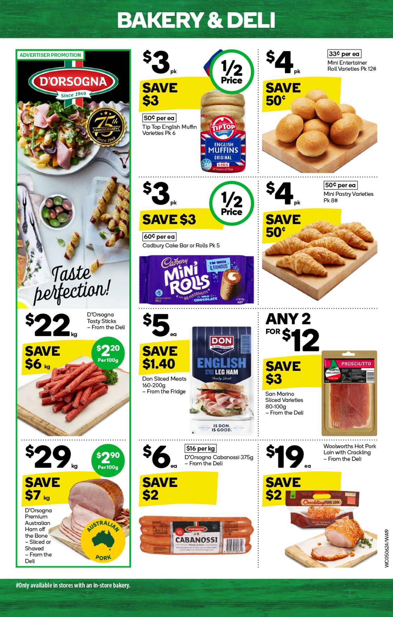 Catalogue Woolworths 05.06.2024 - 11.06.2024