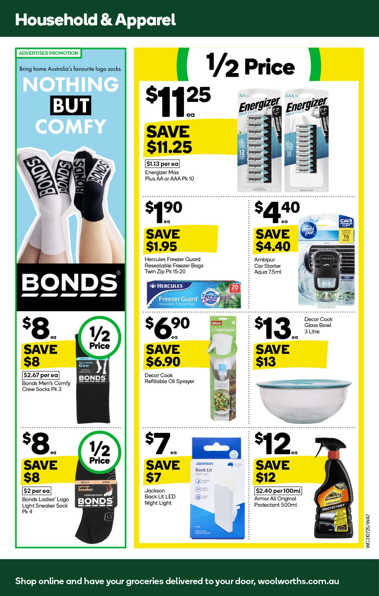 Catalogue Woolworths 31.07.2024 - 06.08.2024