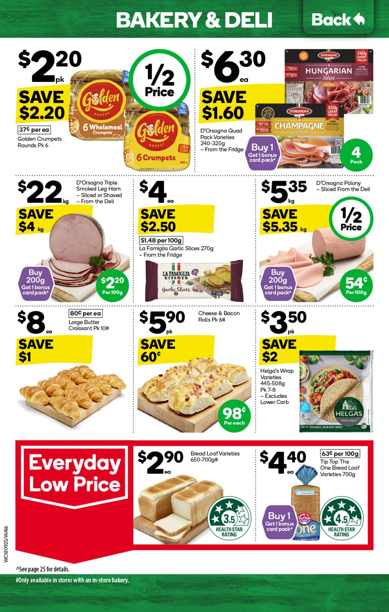 Catalogue Woolworths 18.09.2024 - 24.09.2024