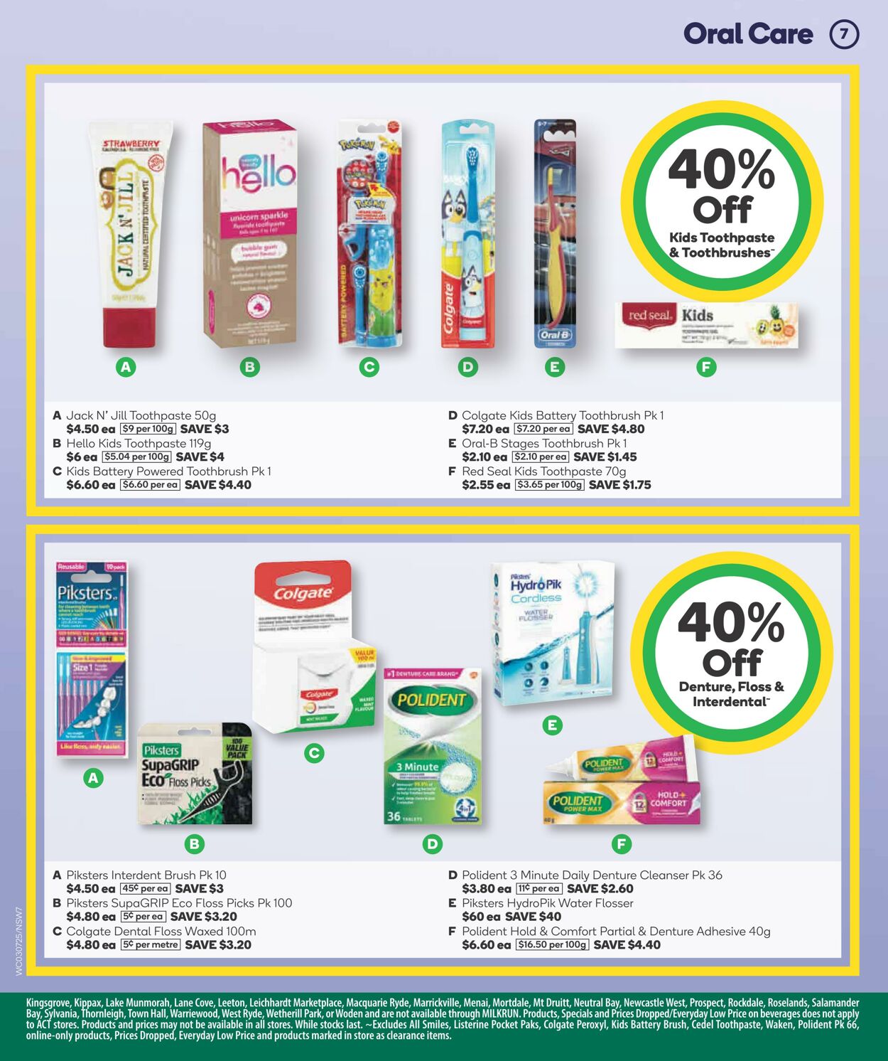 Catalogue Woolworths 03.07.2024 - 09.07.2024