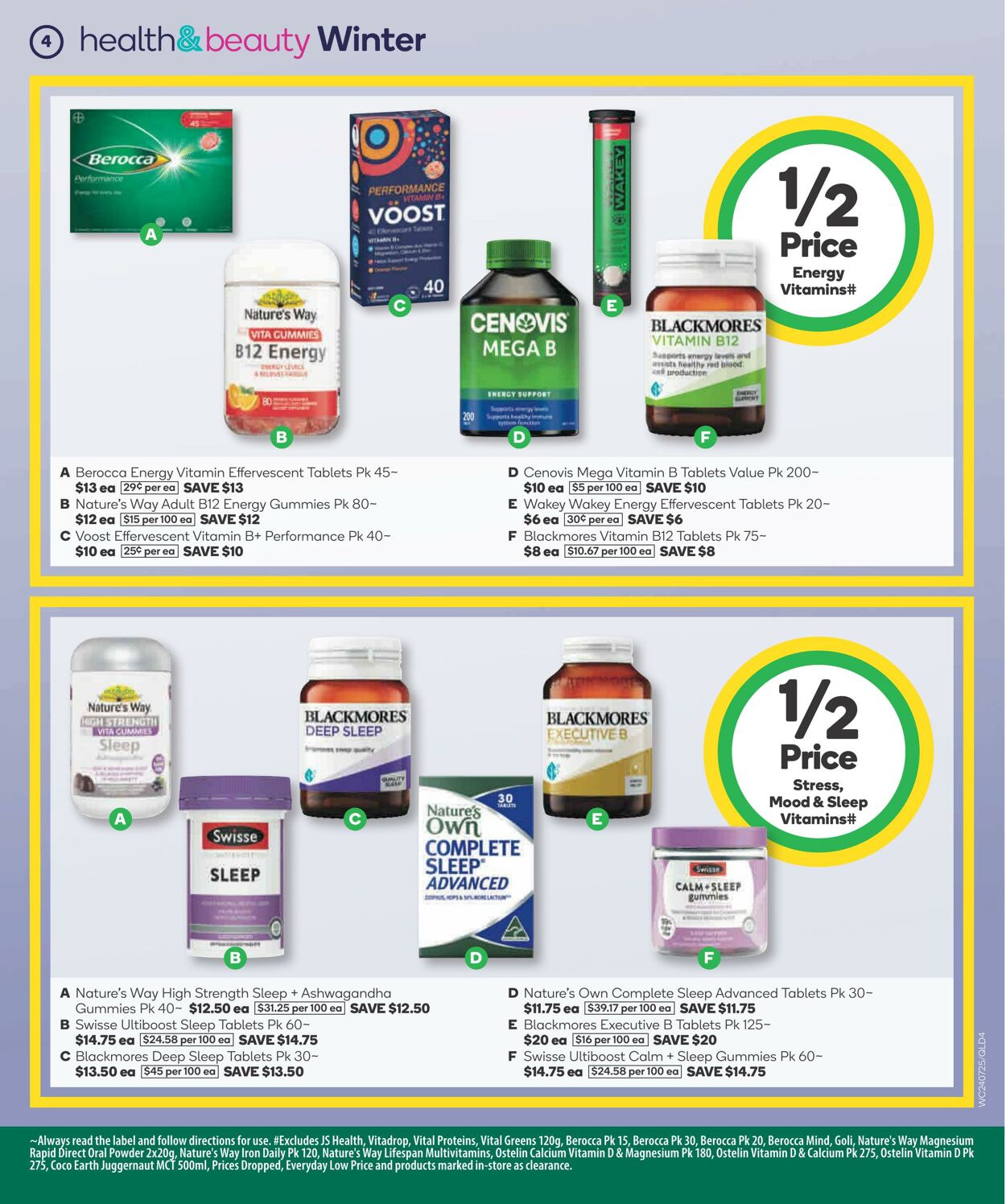 Catalogue Woolworths 24.07.2024 - 30.07.2024