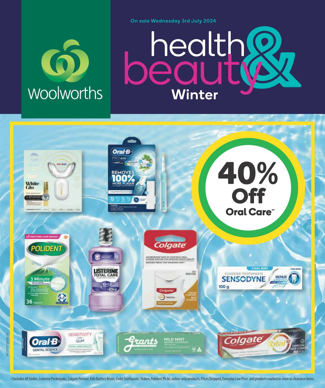 Catalogue Woolworths - Winter Health & Beauty Catalogue QLD 3 Jul, 2024 - 9 Jul, 2024