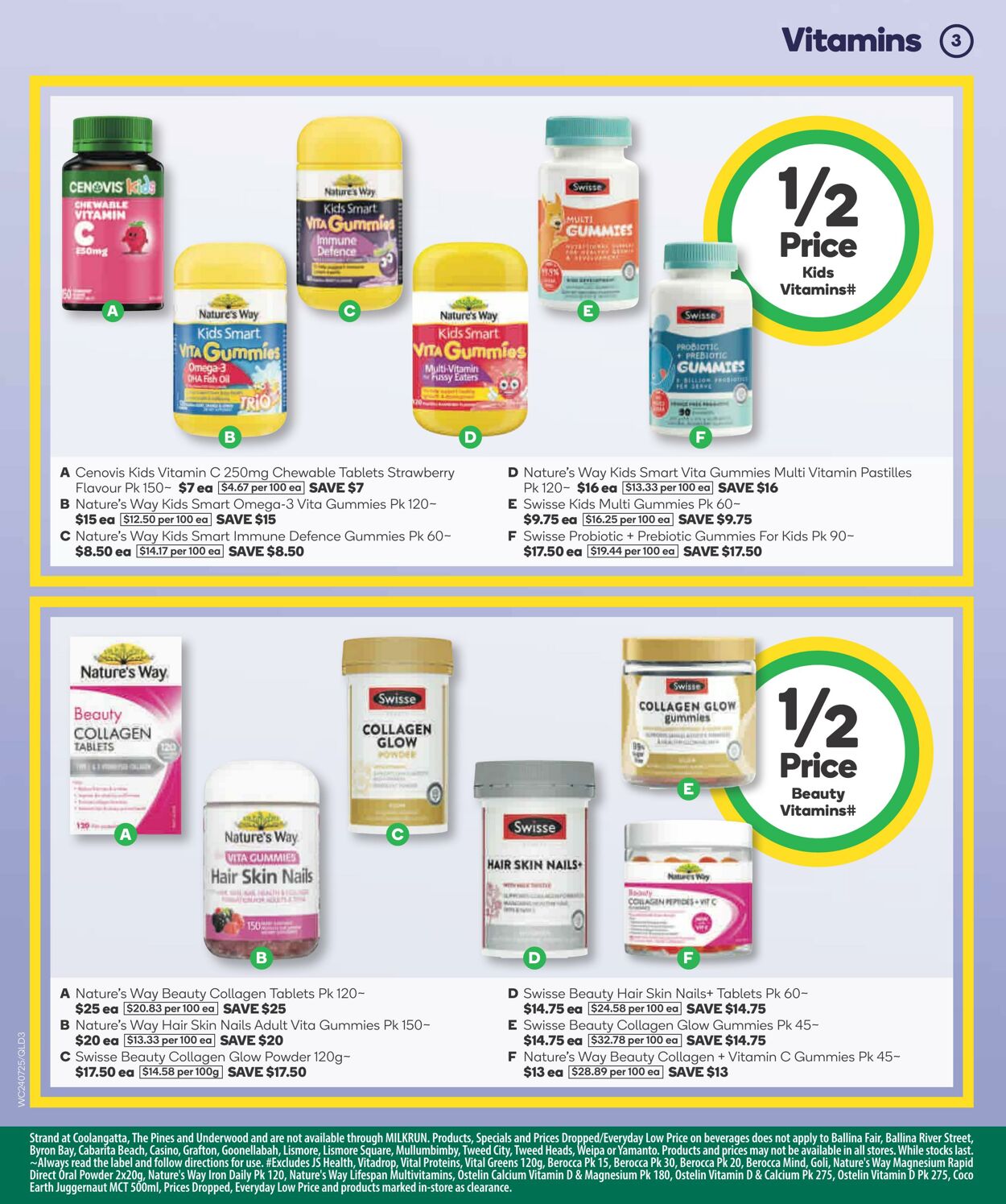 Catalogue Woolworths 24.07.2024 - 30.07.2024