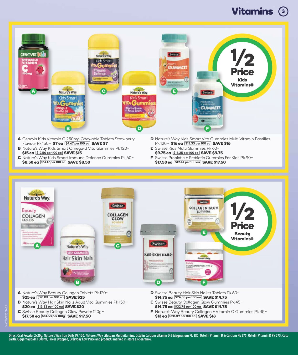 Catalogue Woolworths 24.07.2024 - 30.07.2024