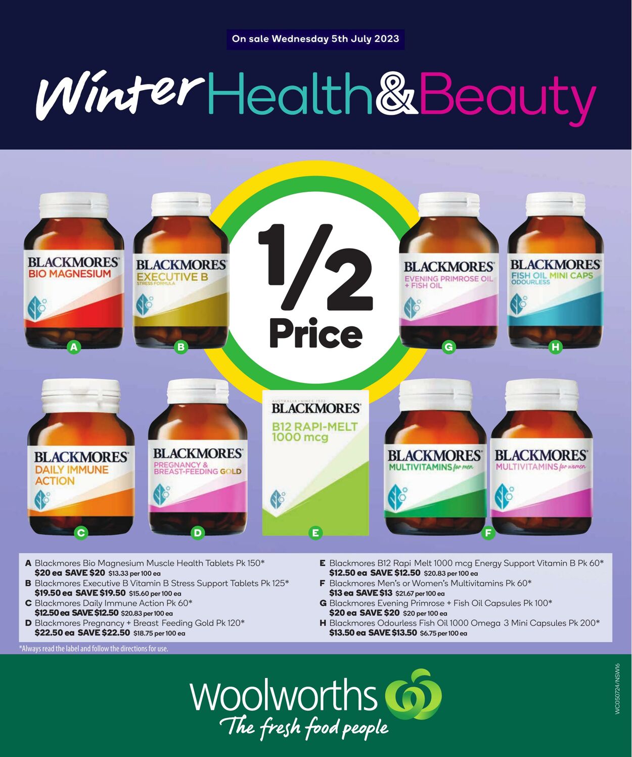 Catalogue Woolworths 05.07.2023 - 11.07.2023