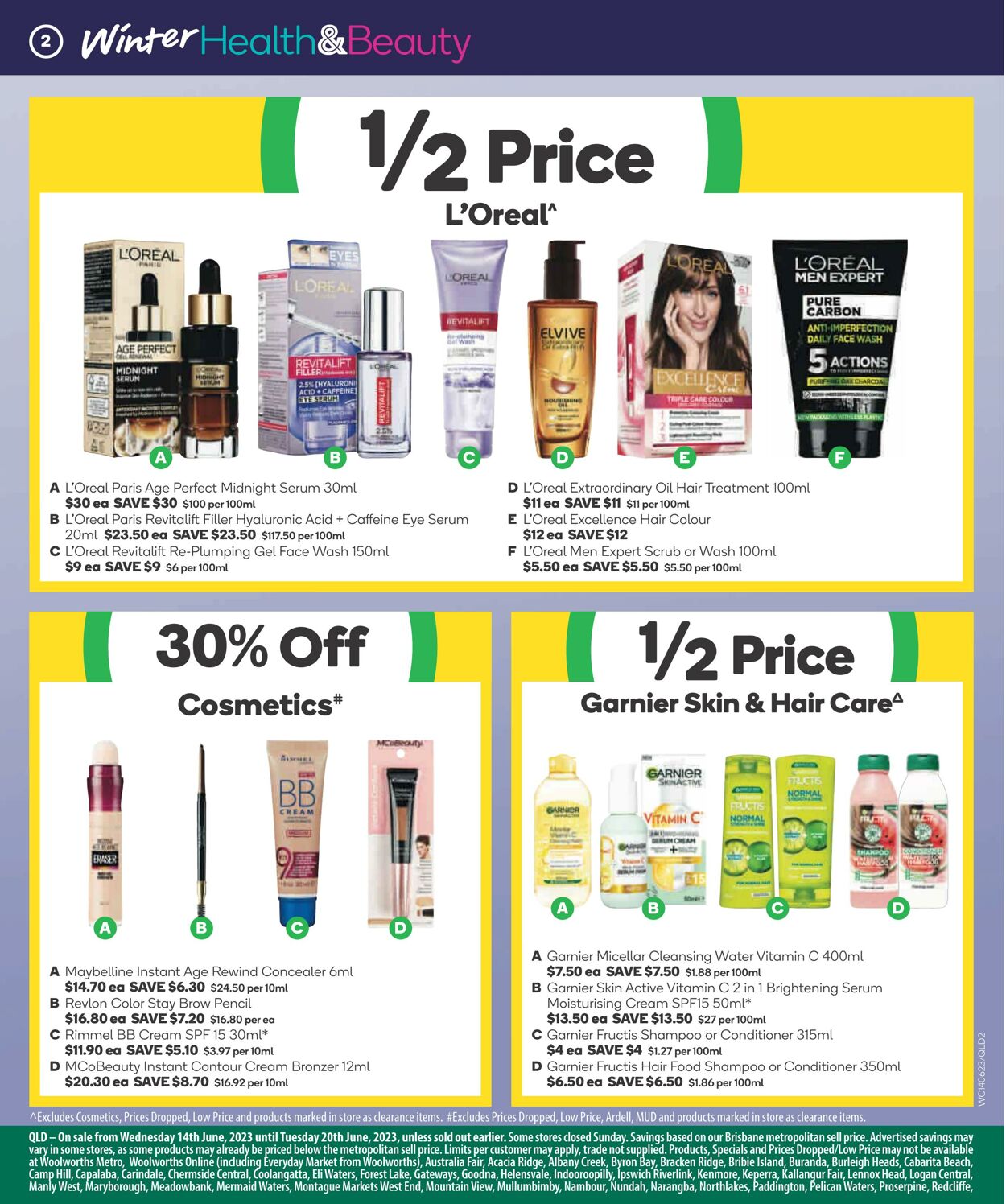 Catalogue Woolworths 14.06.2023 - 20.06.2023