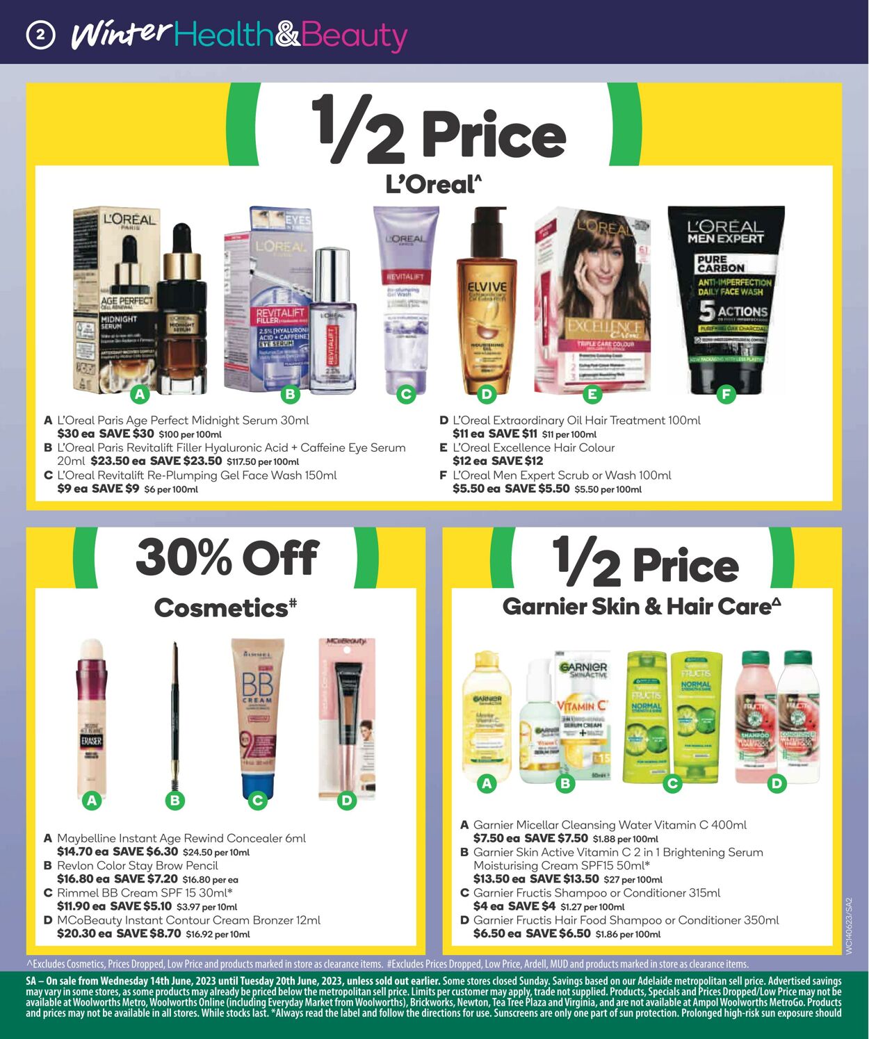 Catalogue Woolworths 14.06.2023 - 20.06.2023