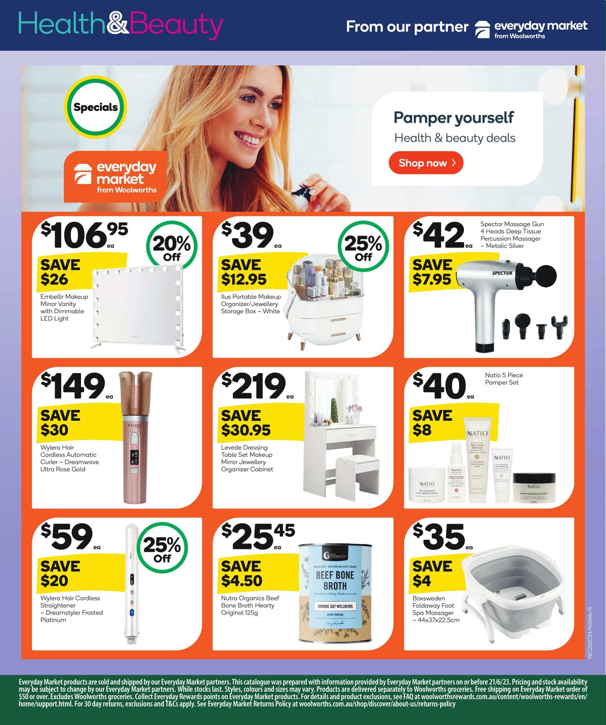 Catalogue Woolworths 26.07.2023 - 01.08.2023