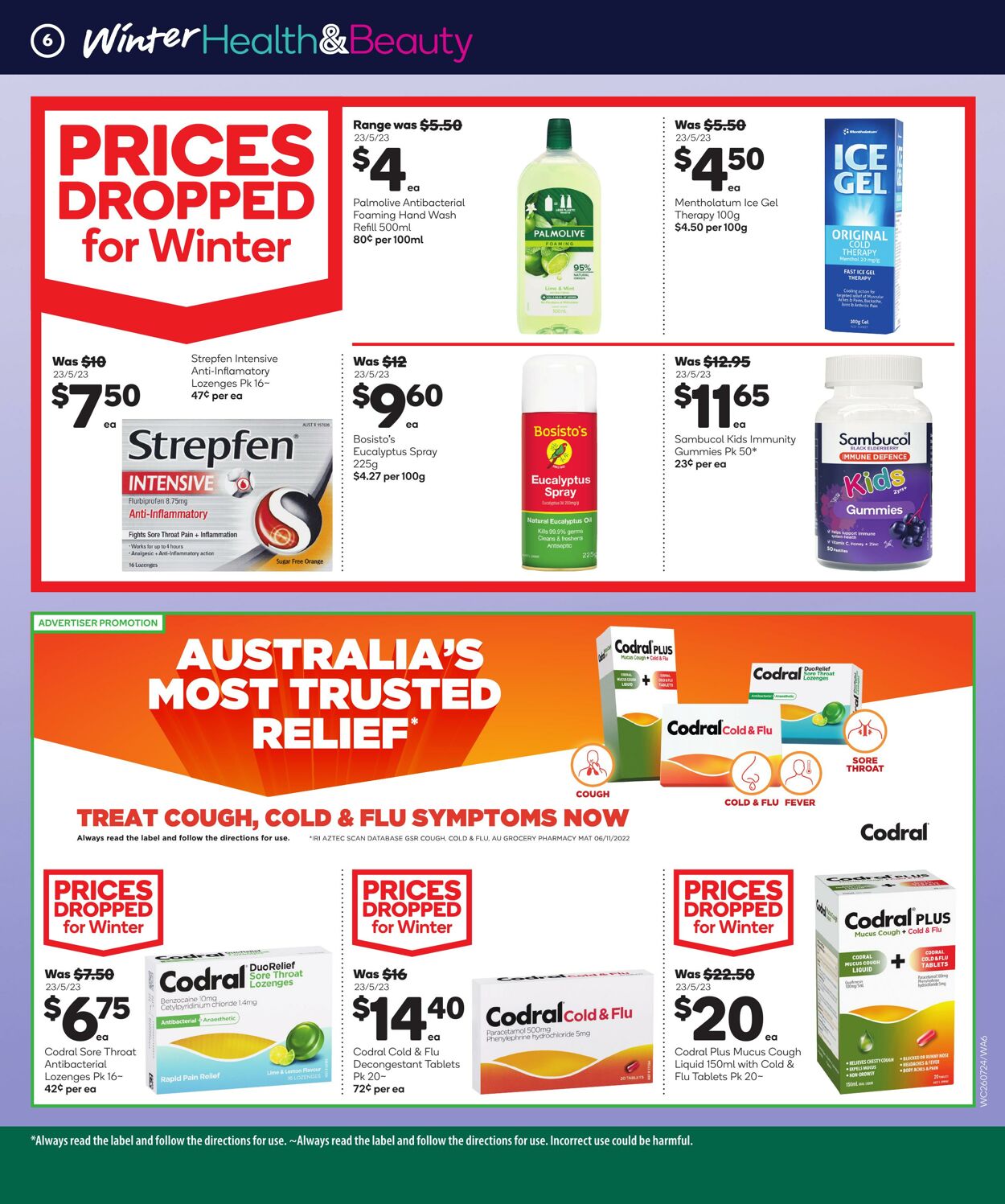 Catalogue Woolworths 26.07.2023 - 01.08.2023