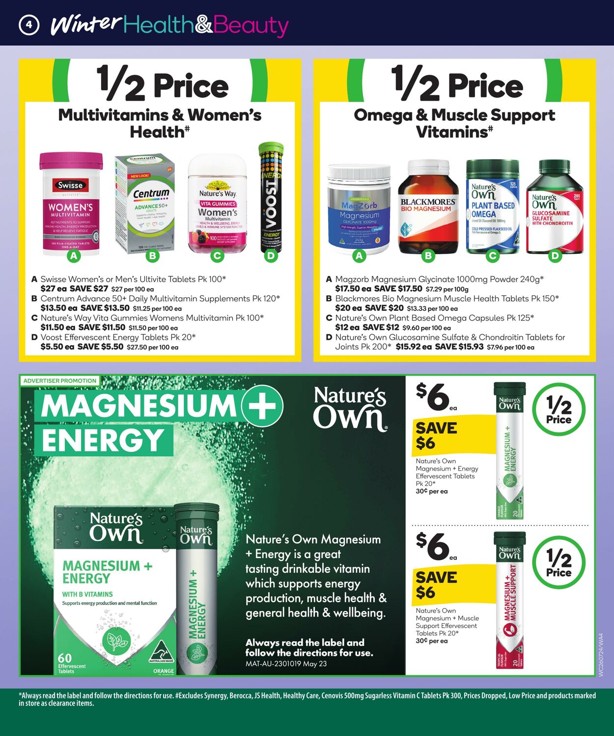 Catalogue Woolworths 26.07.2023 - 01.08.2023