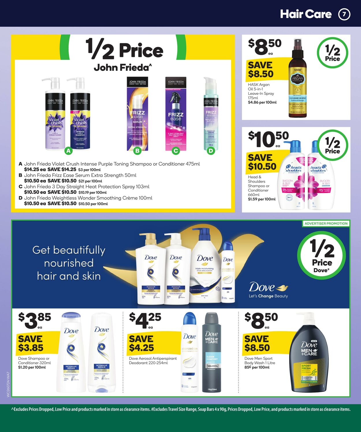 Catalogue Woolworths 26.07.2023 - 01.08.2023