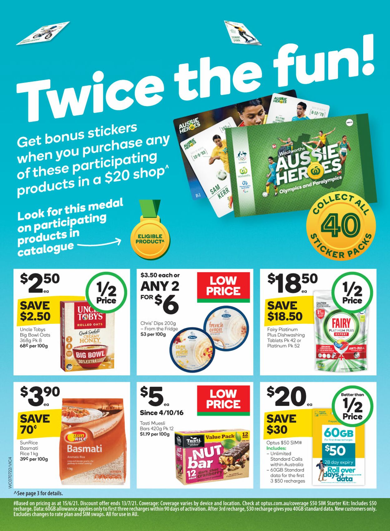 Catalogue Woolworths 07.07.2021 - 13.07.2021