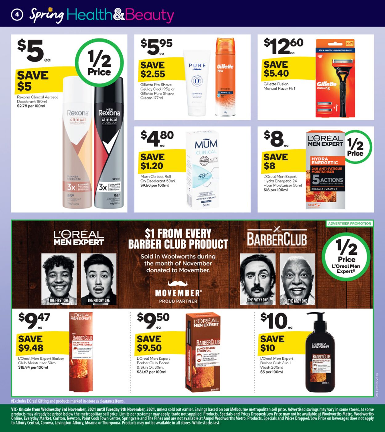 Catalogue Woolworths 03.11.2021 - 09.11.2021