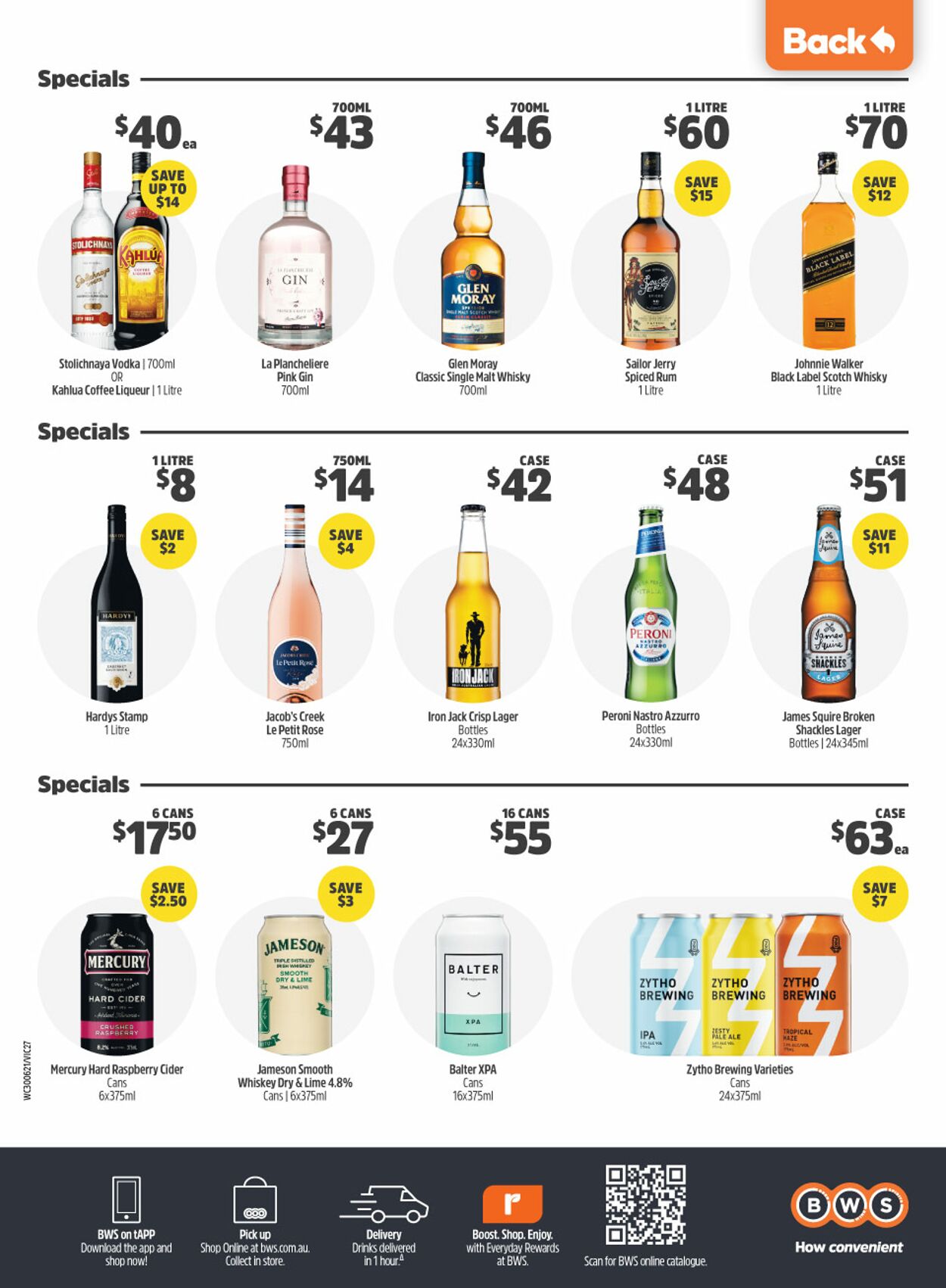 Catalogue Woolworths 30.06.2021 - 06.07.2021