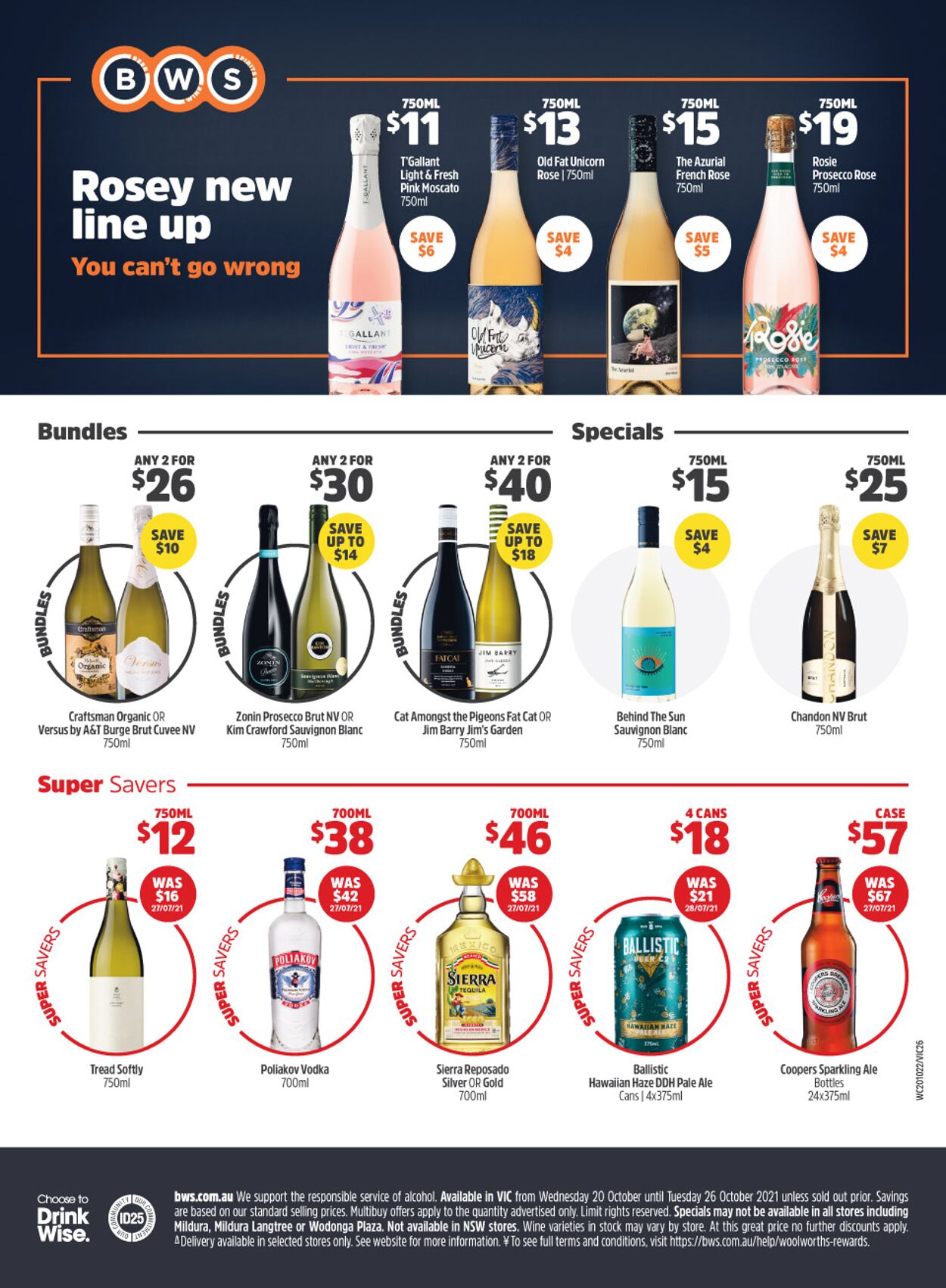 Catalogue Woolworths 20.10.2021 - 26.10.2021