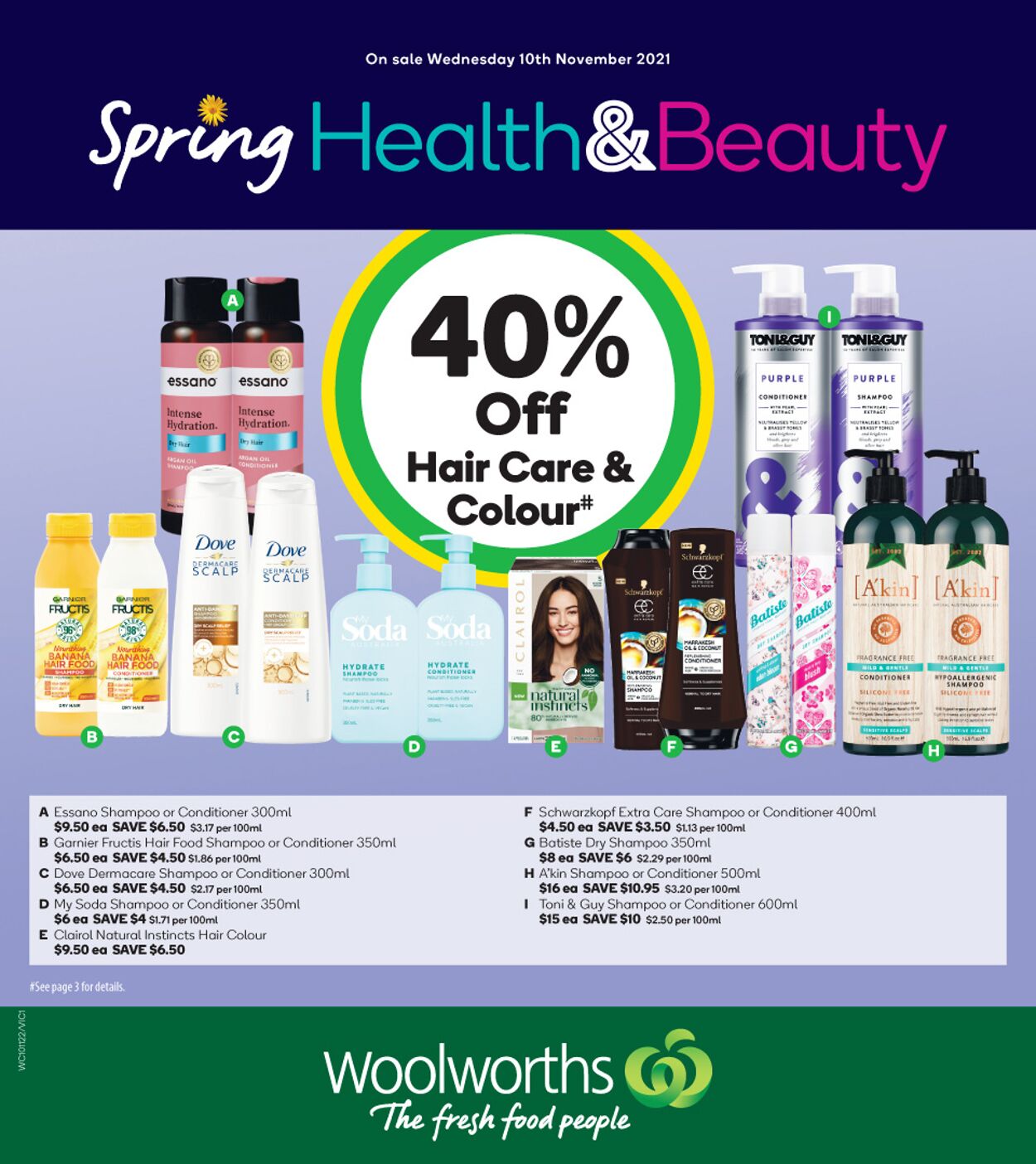 Catalogue Woolworths 10.11.2021 - 16.11.2021