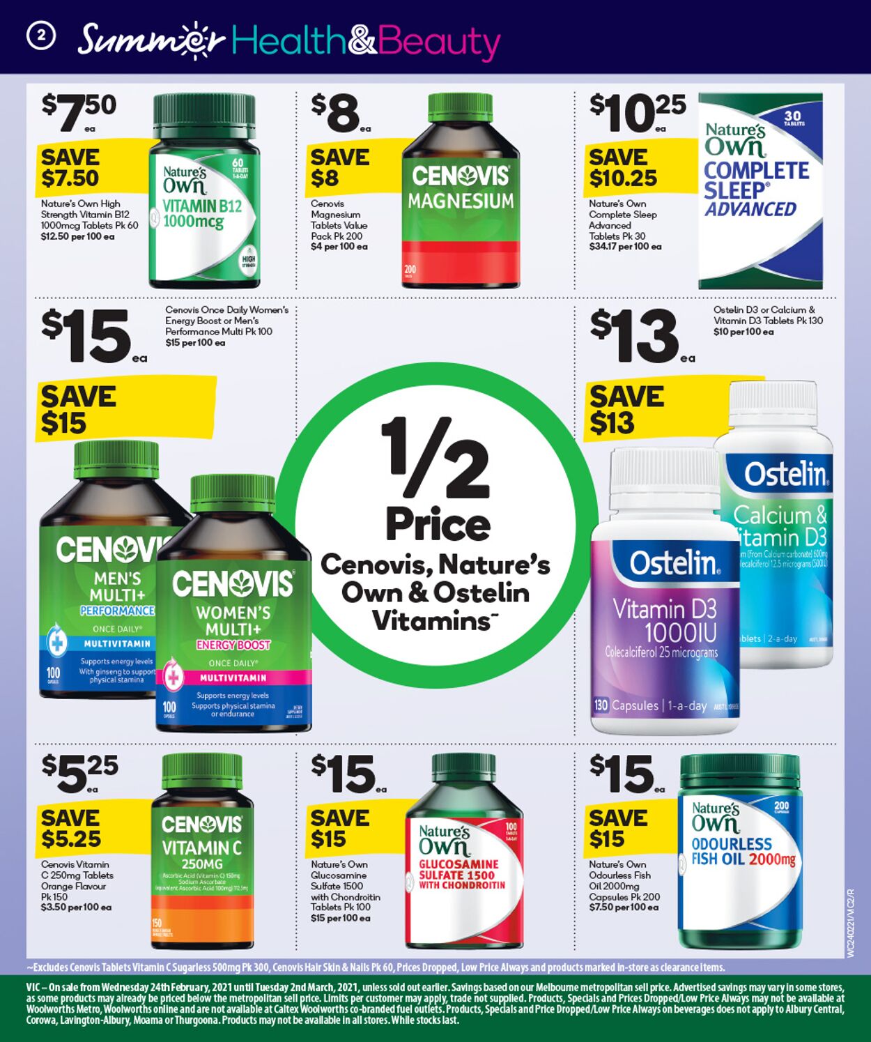 Catalogue Woolworths 24.02.2021 - 03.03.2021