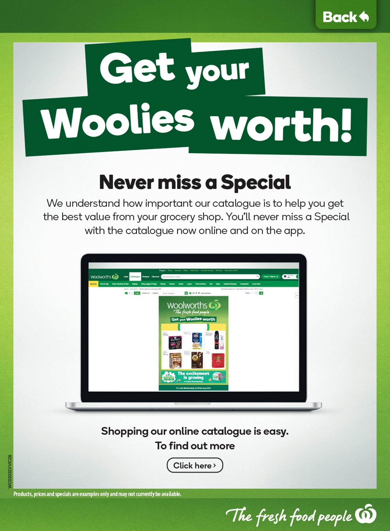 Catalogue Woolworths 03.03.2021 - 09.03.2021