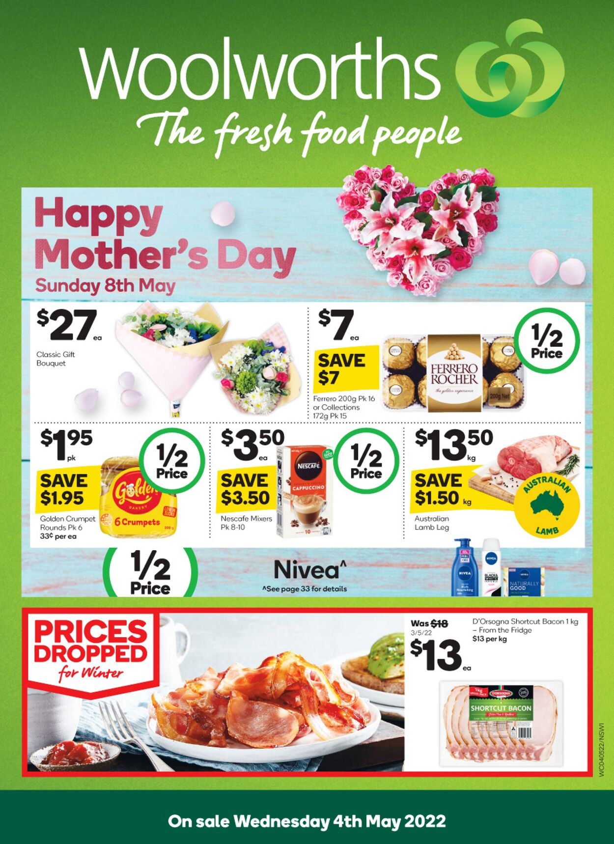 Catalogue Woolworths 04.05.2022 - 10.05.2022