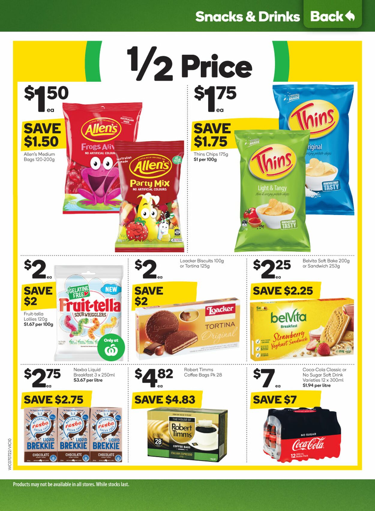 Catalogue Woolworths 21.07.2021 - 27.07.2021